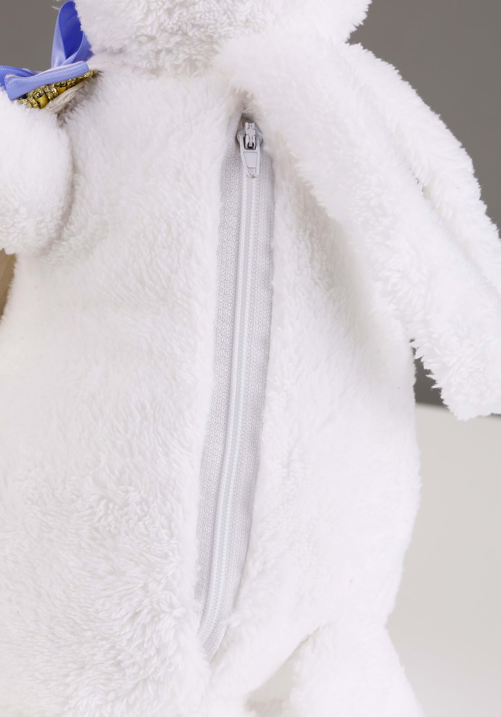 Alice in Wonderland Plush White Rabbit Costume Purse