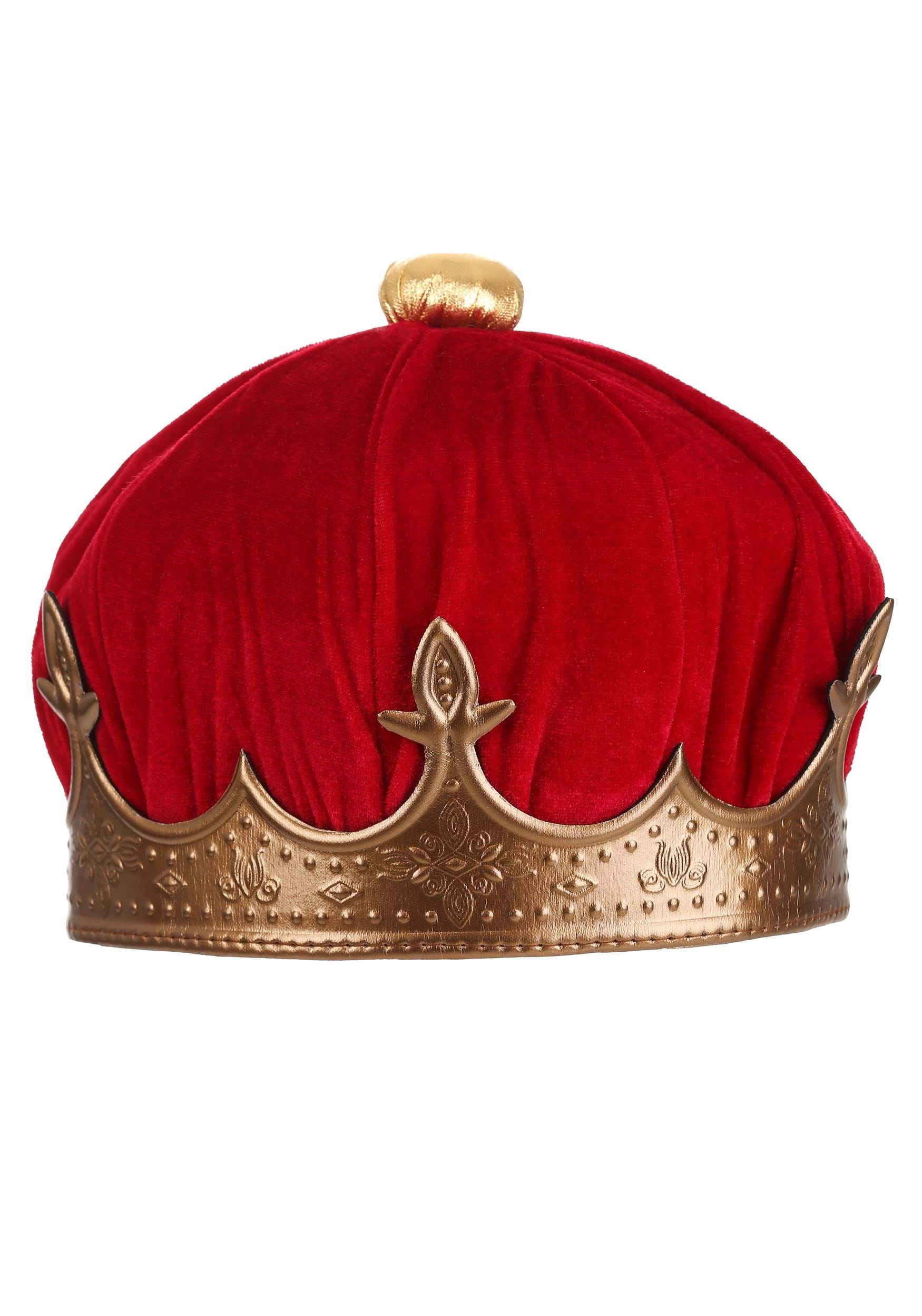 Adult Queen Plush Costume Crown