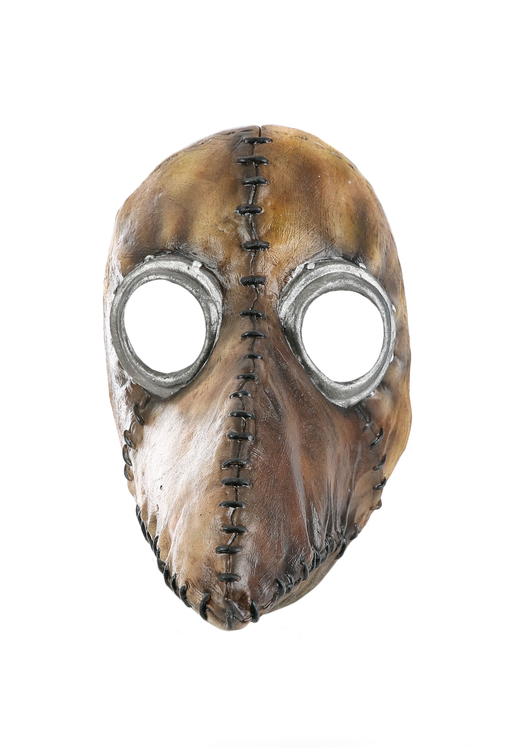Brown Distressed Plague Doctor Mask