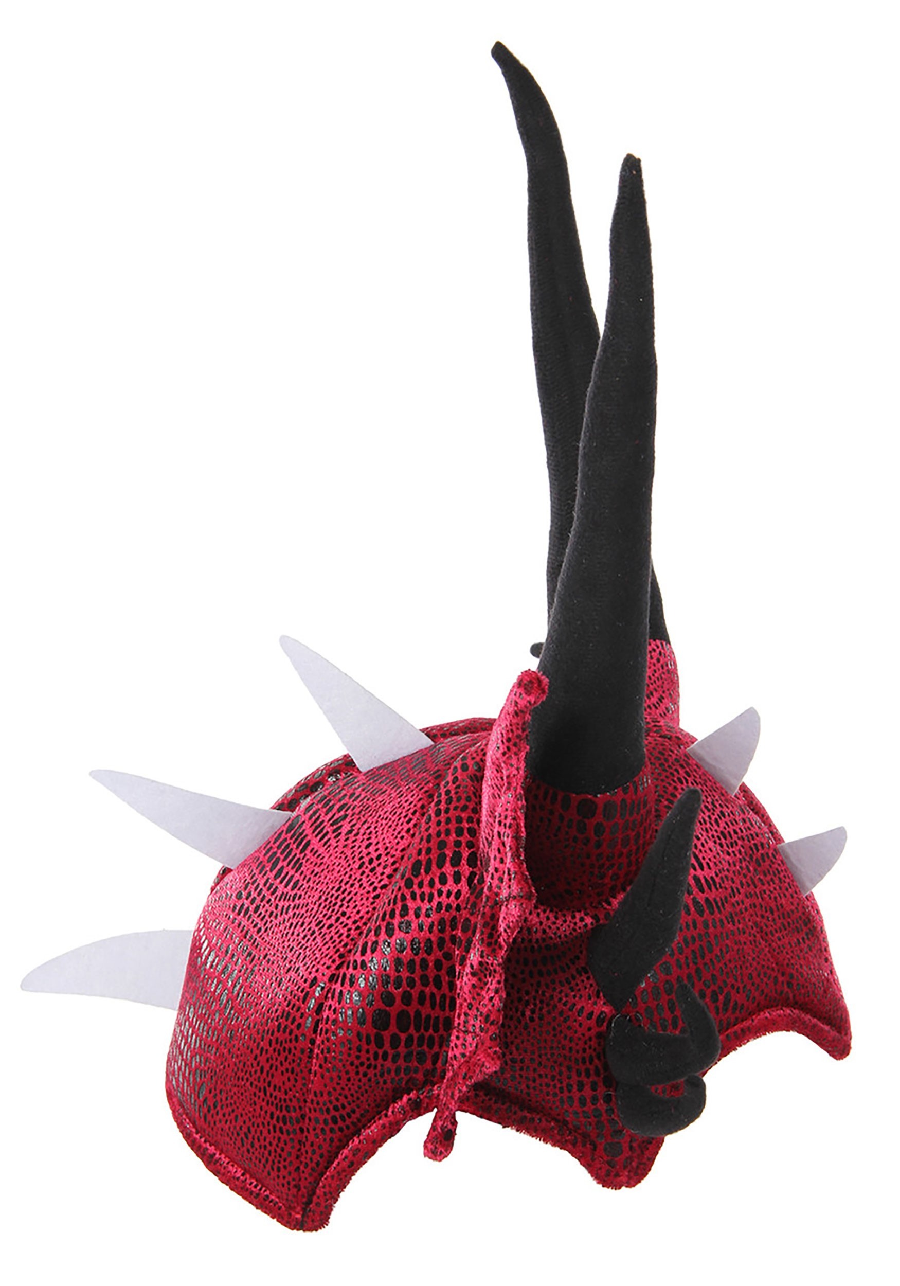 Soft Red Dragon Costume Hat