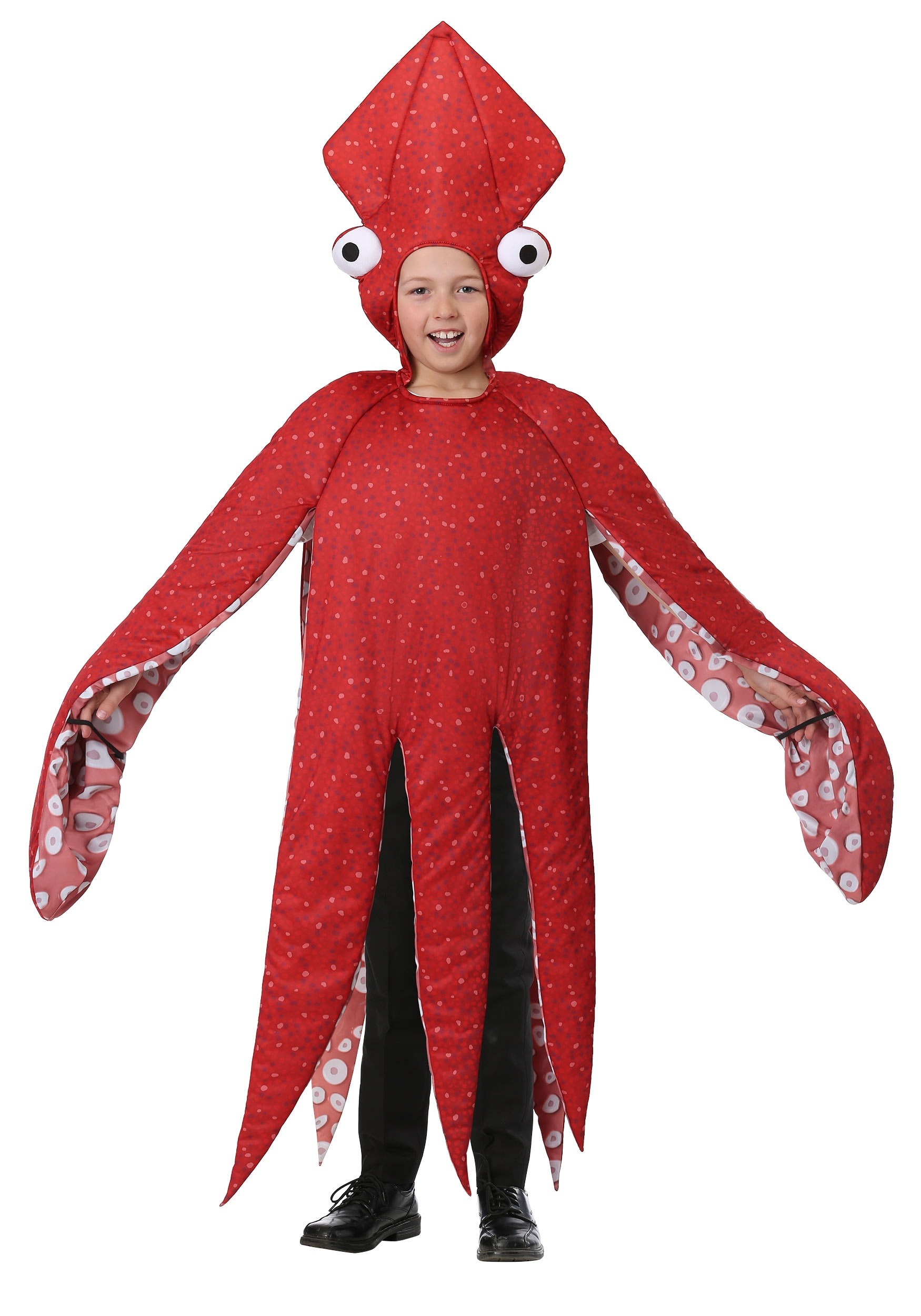 Kid's Halloween Squid Costume