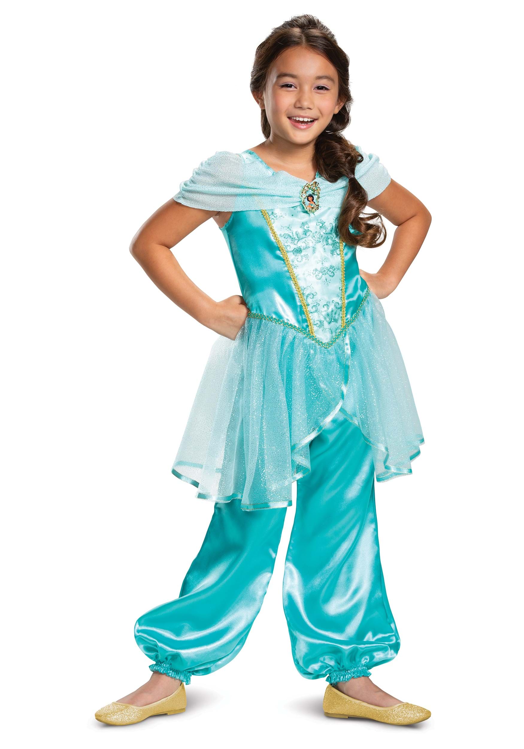 Aladdin Girls Jasmine Classic Costume