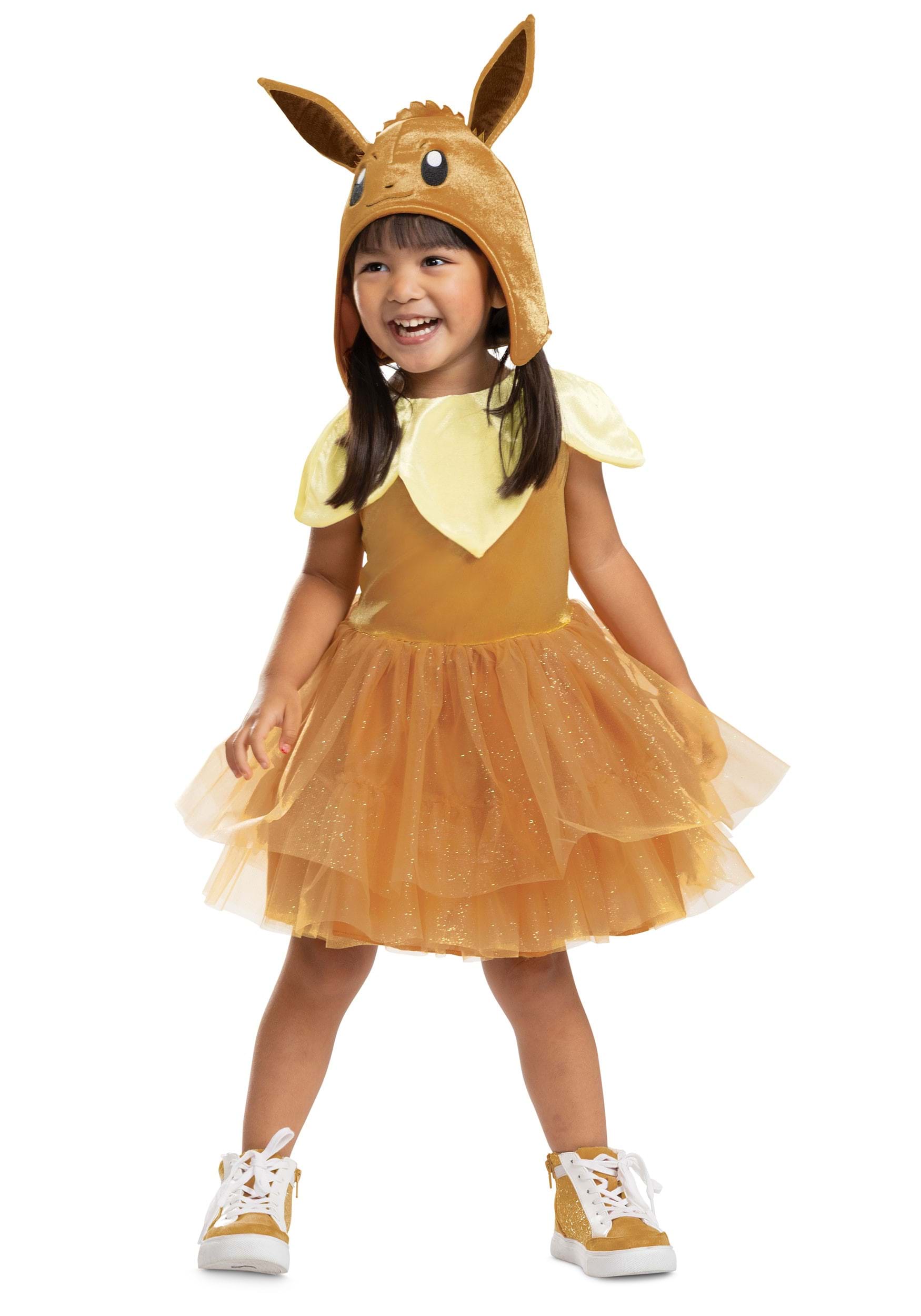 Toddler Pokemon Eevee Dress Costume 1 Toddler Pokemon Eevee Dress Costume