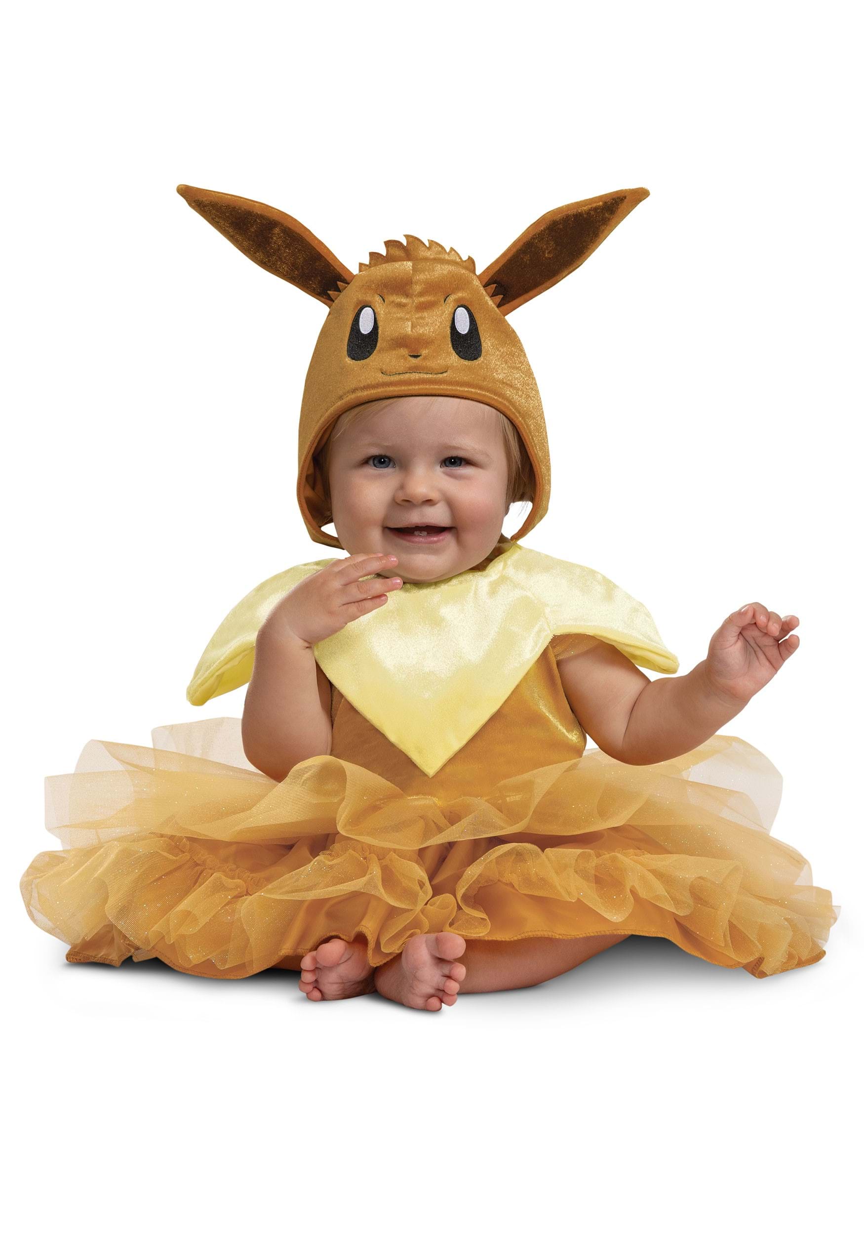 Toddler Pokemon Eevee Dress Costume 3 Toddler Pokemon Eevee Dress Costume