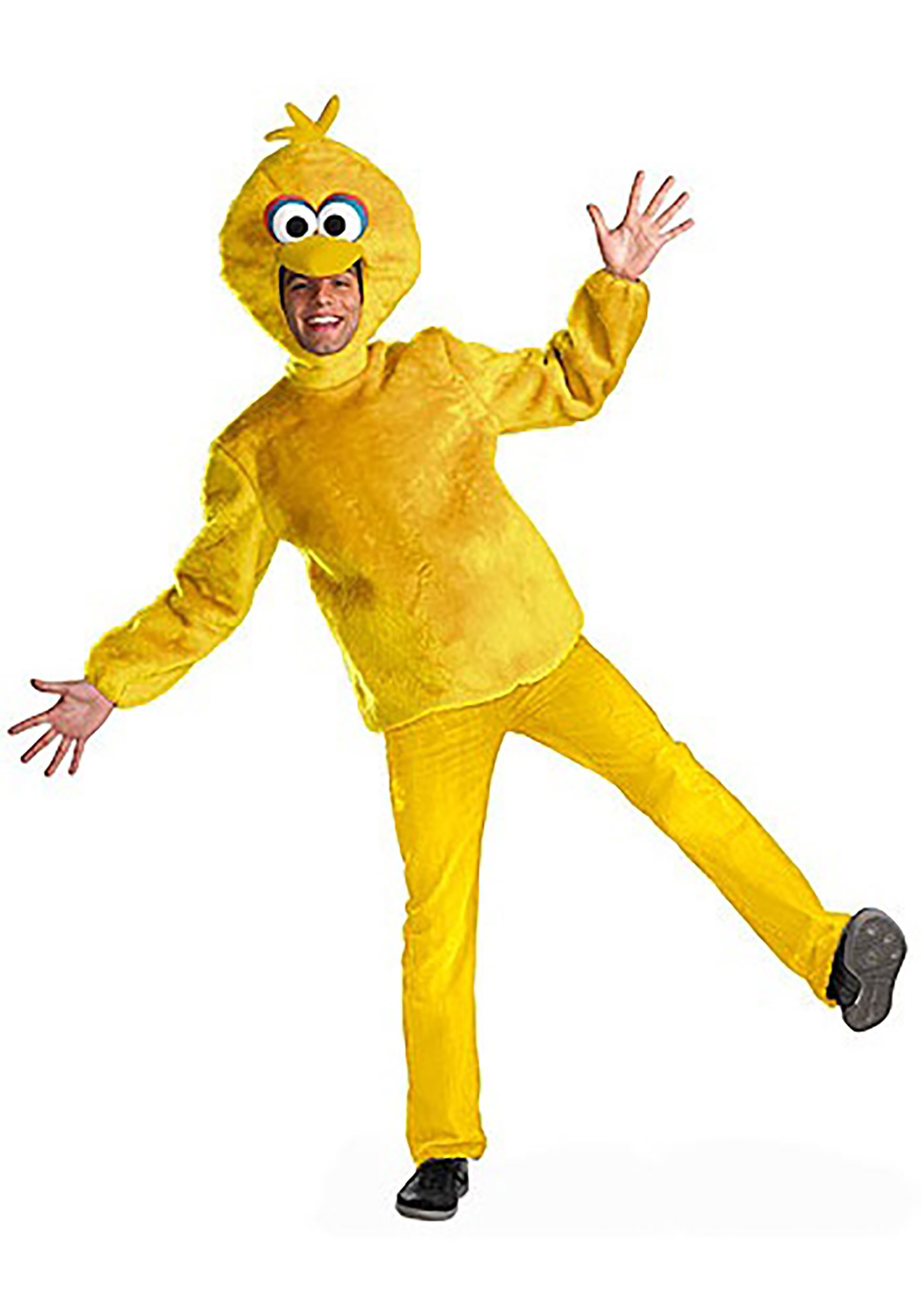 Yellow Big Bird Costume for Adults