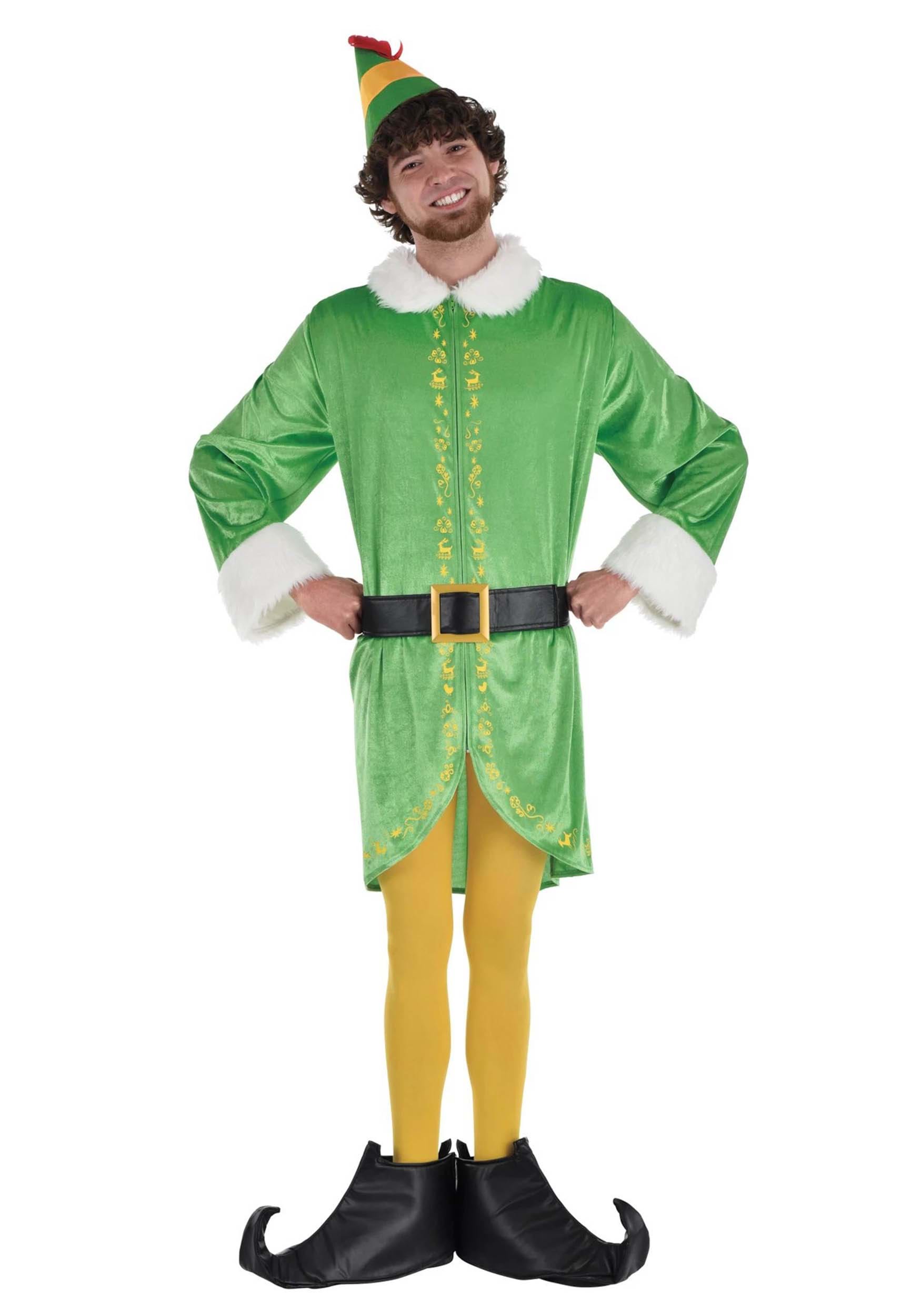 Seasonal Buddy the Elf Costume for Adults
