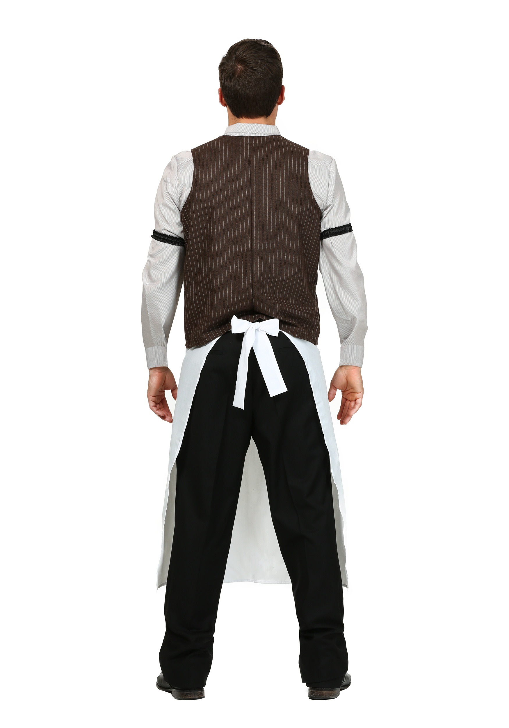 Plus Size Old West Bartender Costume for Men
