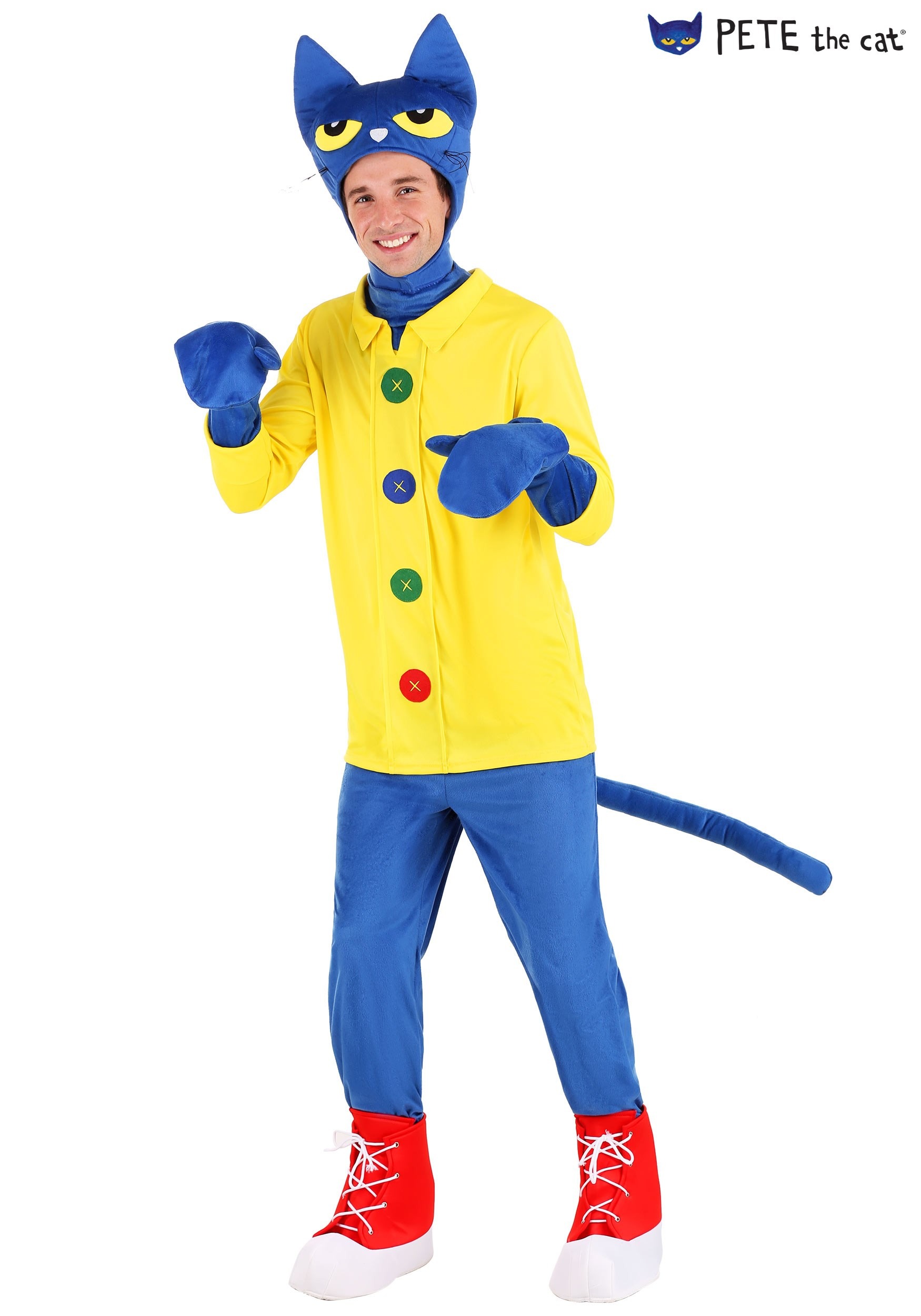 Plus Size Pete the Cat Adult Costume