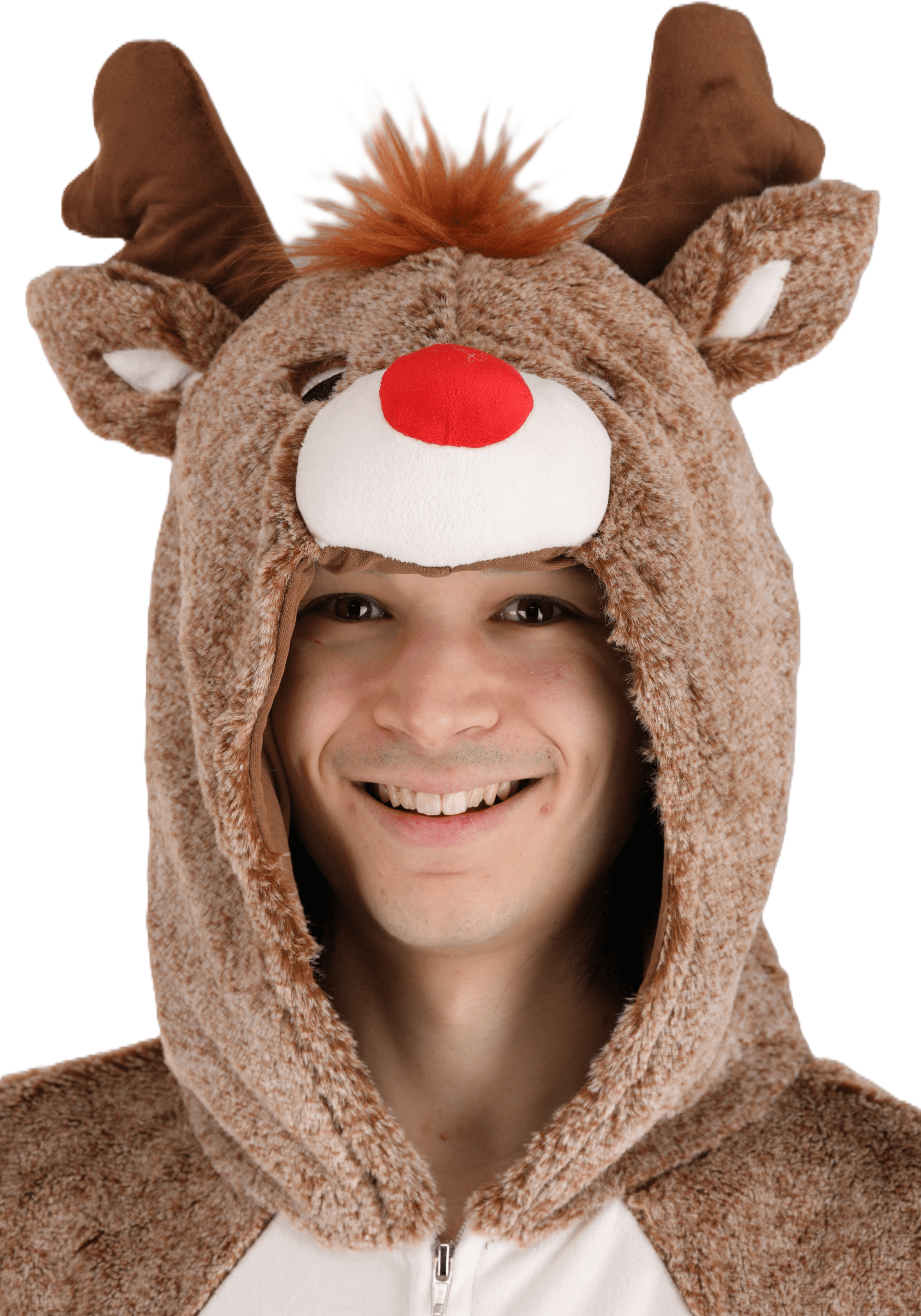 Plush Reindeer Adult Costume