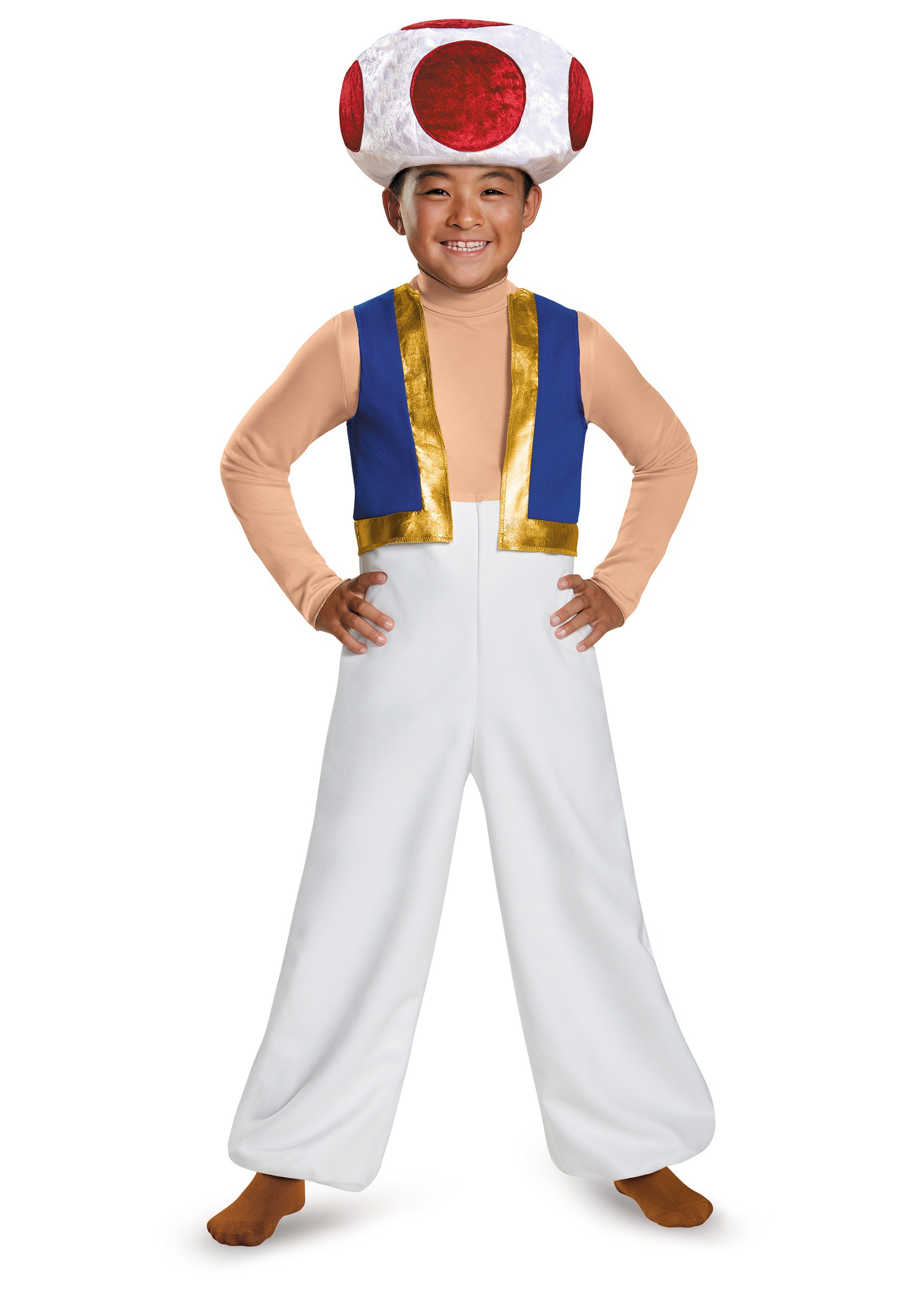 Super Mario Bros. Toad Boy's Costume 1 Super Mario Bros. Toad Boy's Costume