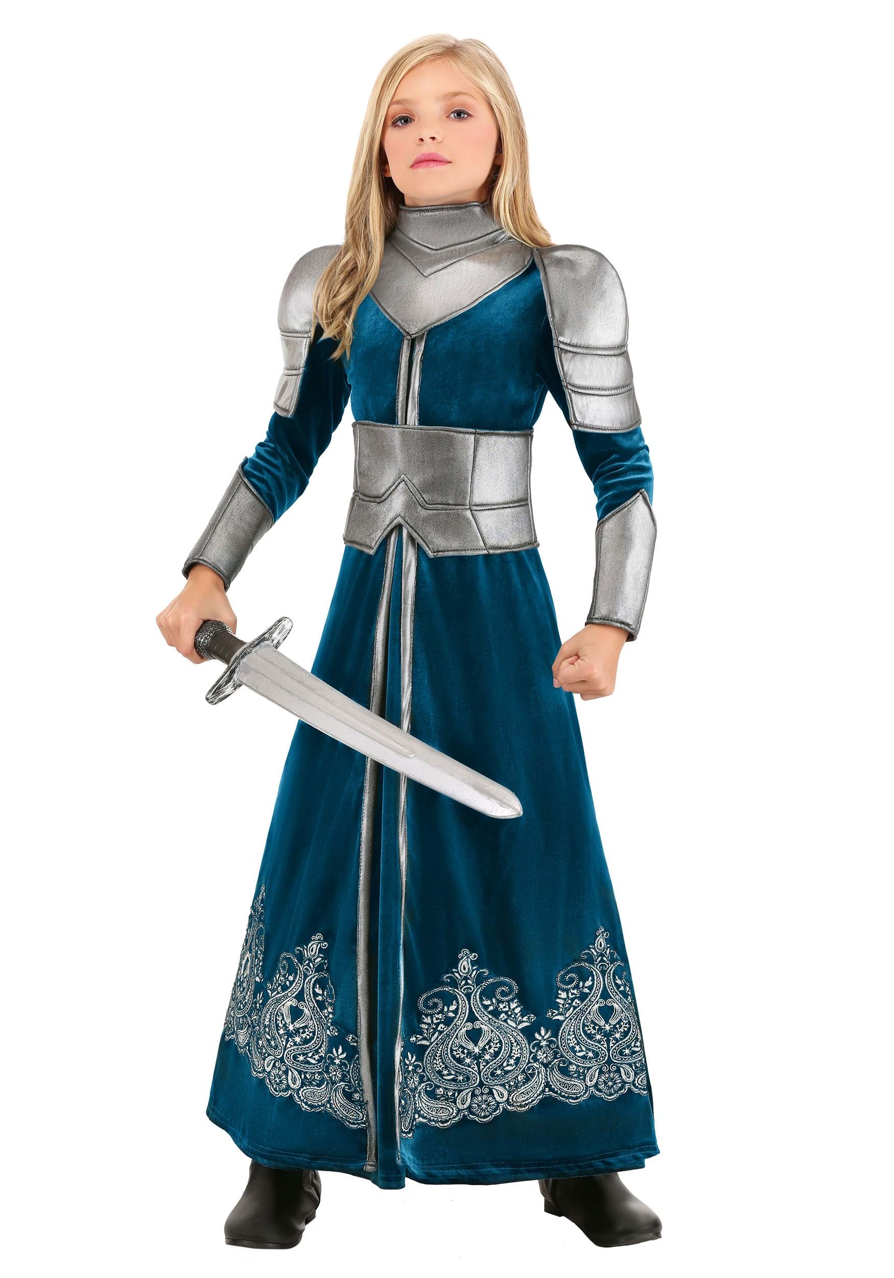 Girl's Medieval Knight Costume Dress