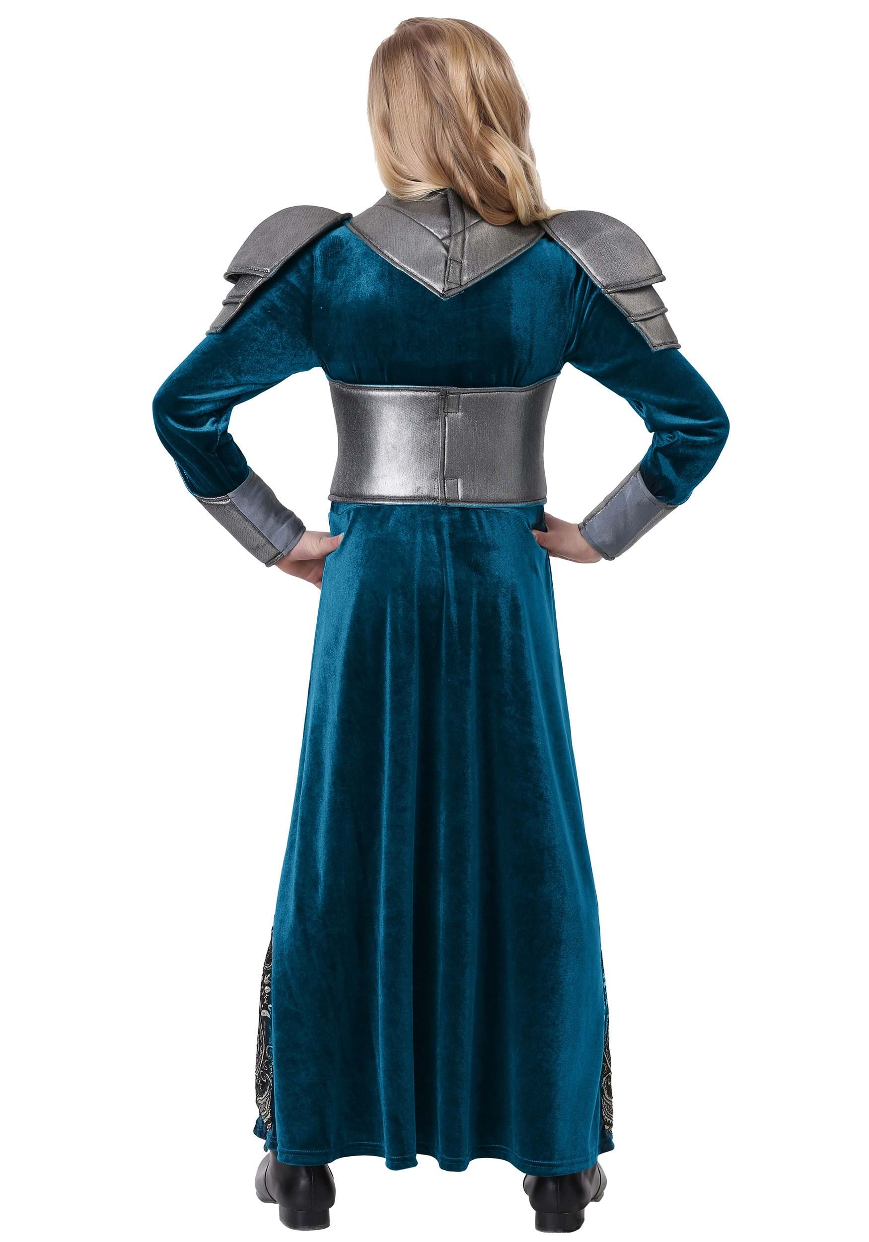 Girl's Medieval Knight Costume Dress