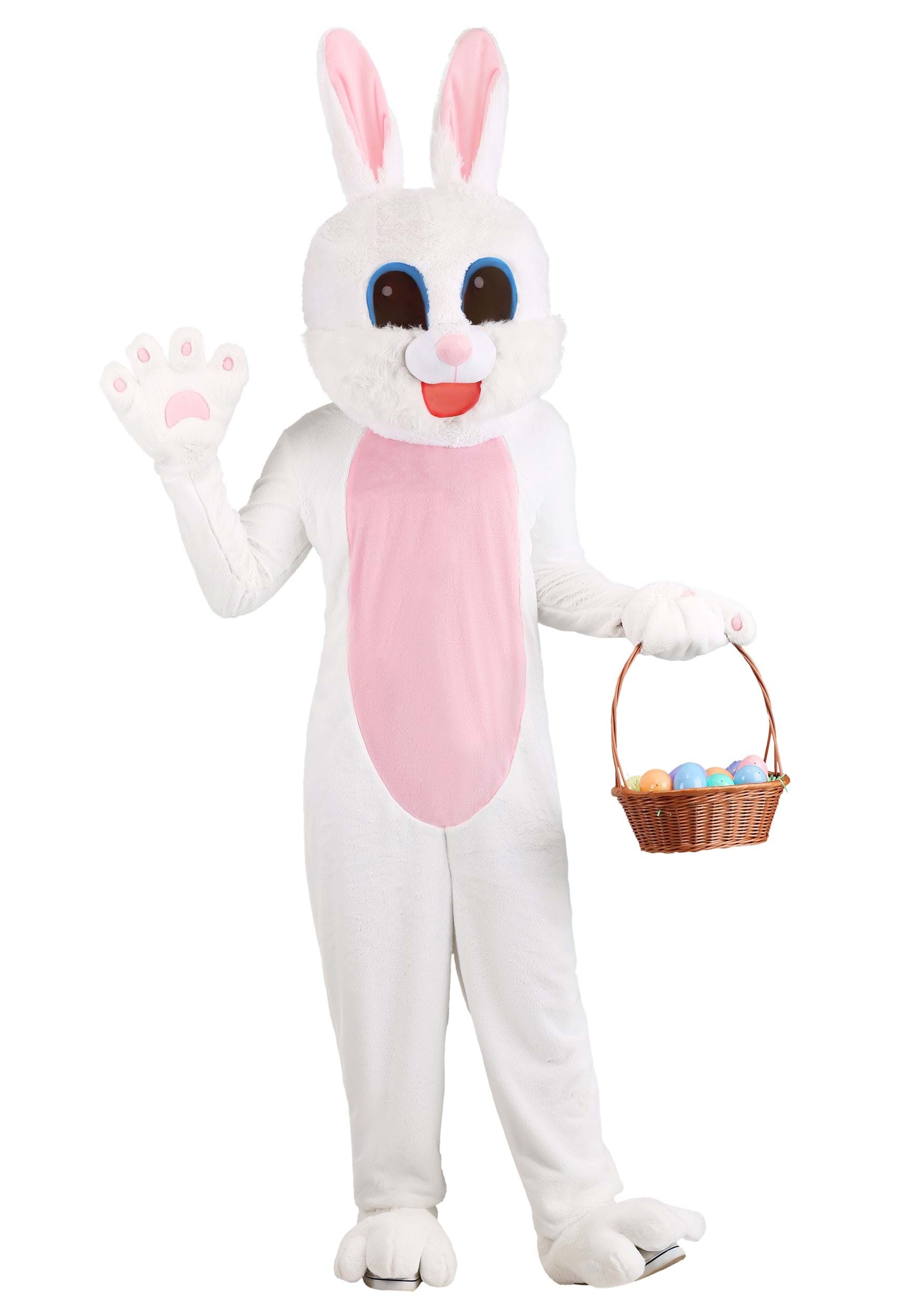 Adult Mascot Easter Bunny Plus Size Costume