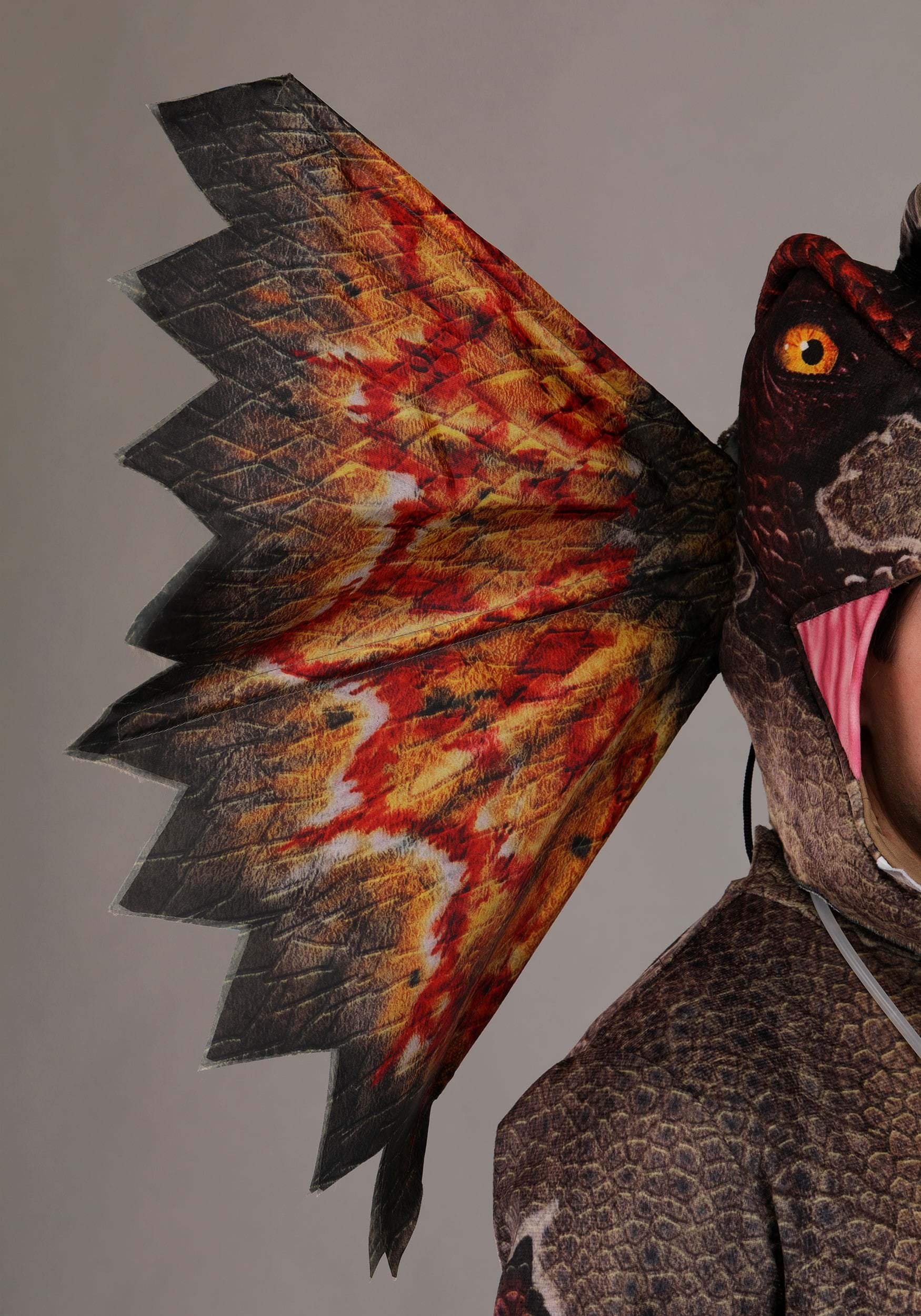 Adult Plus Size Deluxe Dilophosaurus Costume