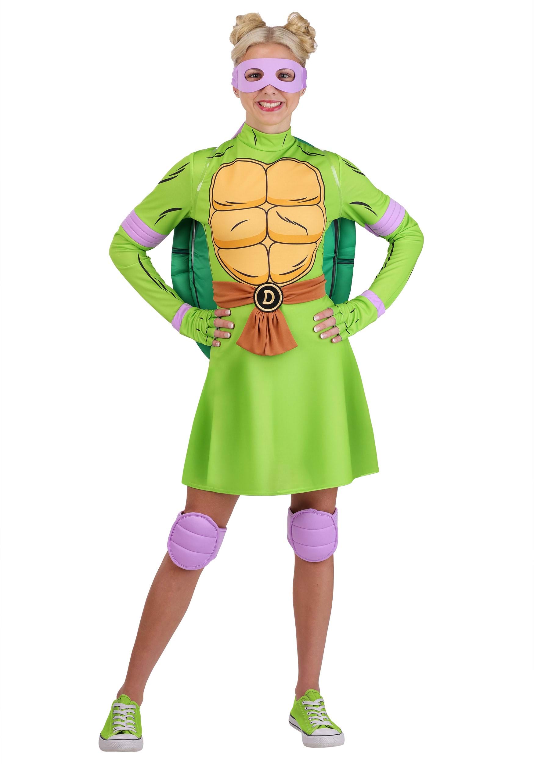 Women's Teenage Mutant Ninja Turtles Donatello Costume Dress