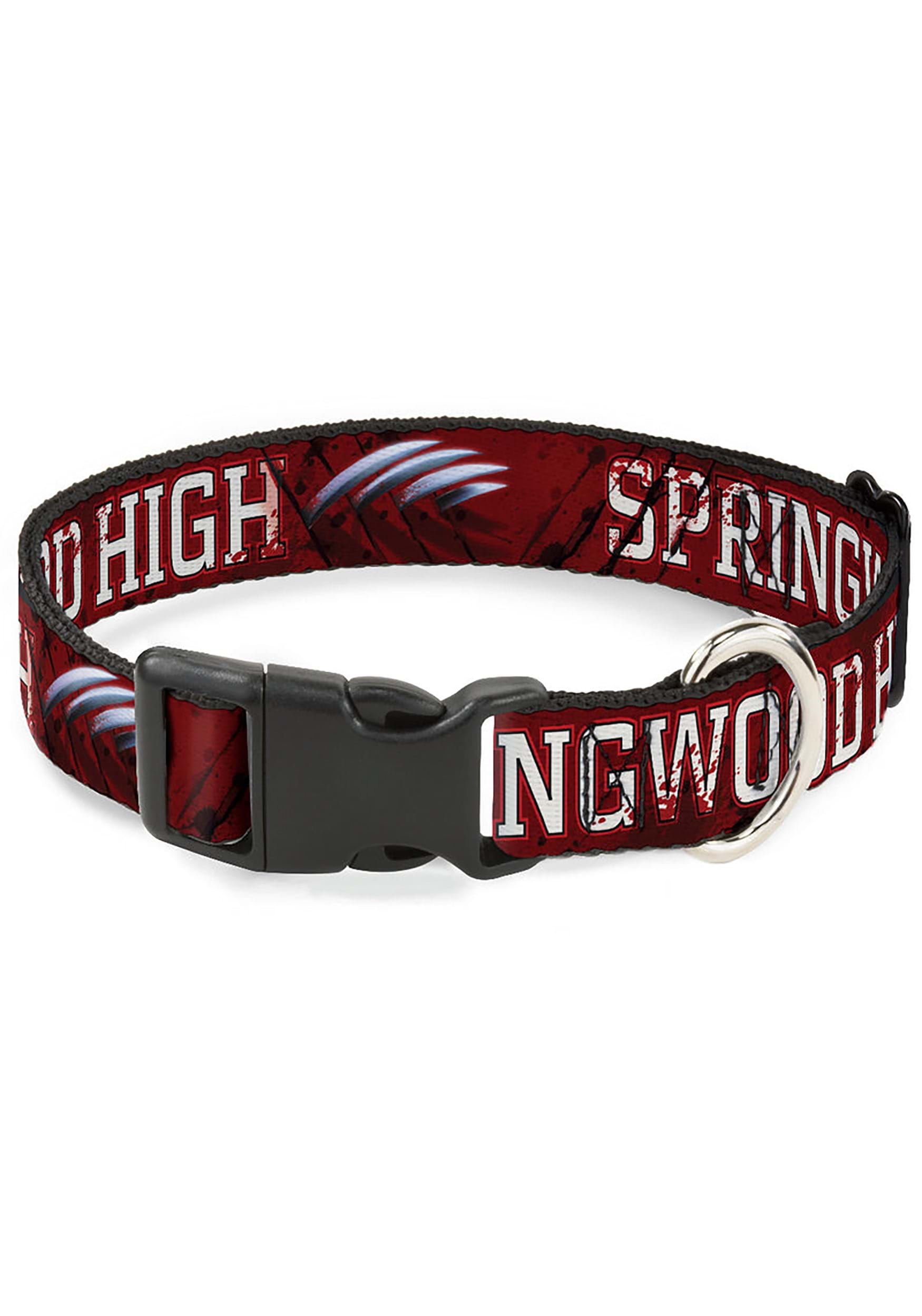Freddy Krueger Springwood High Plastic Pet Collar