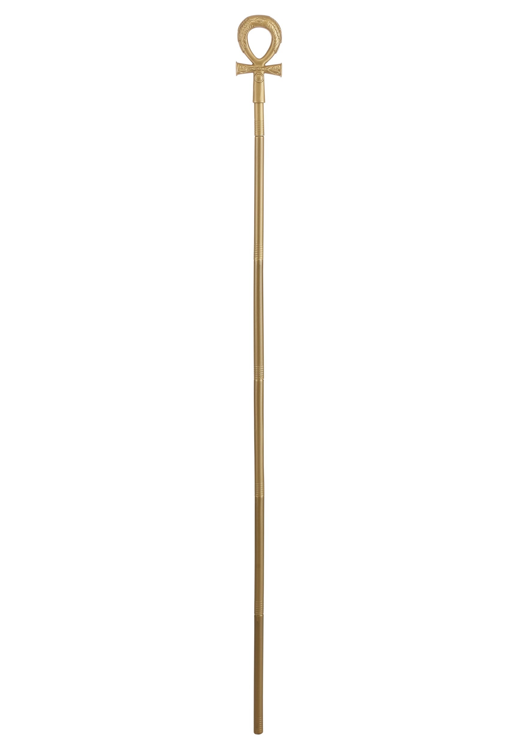 Gold Egyptian Costume Staff