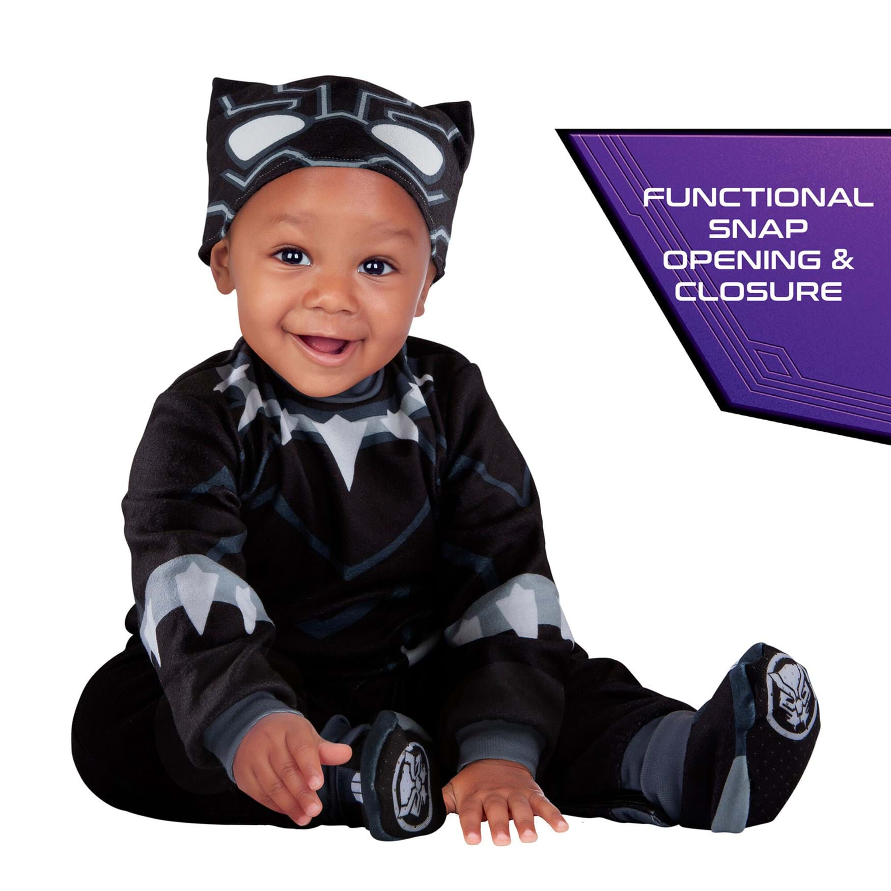 Black Panther Costume for Infants 5 Black Panther Costume for Infants