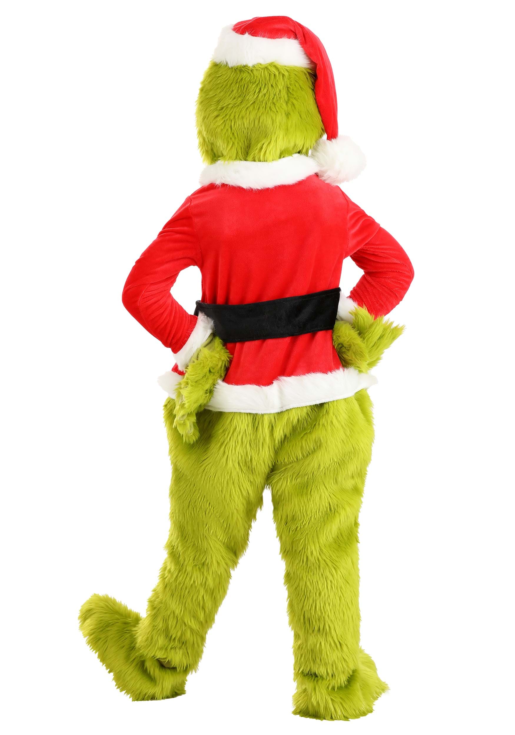 Toddler Grinch Santa Claus Costume 2 Toddler Grinch Santa Claus Costume
