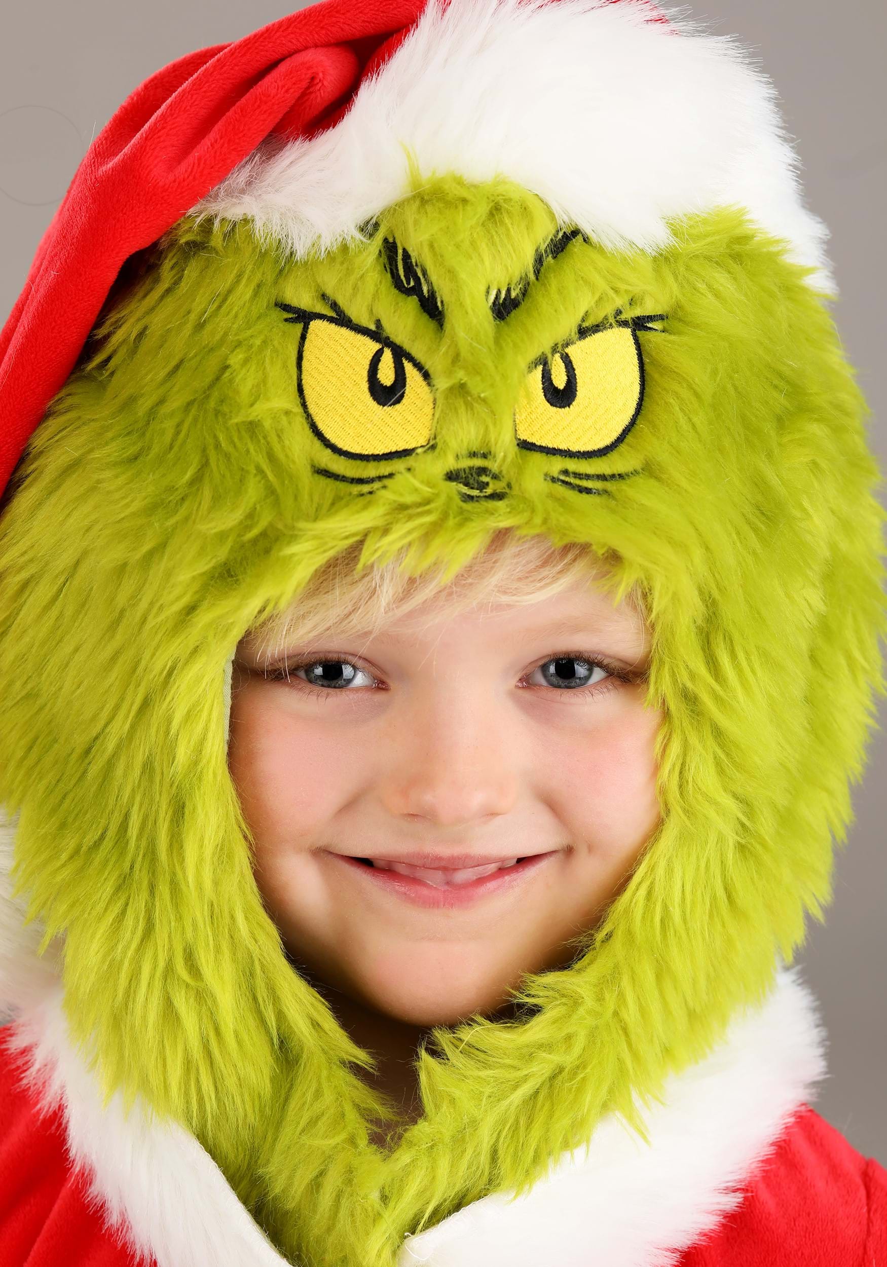 Toddler Grinch Santa Claus Costume 3 Toddler Grinch Santa Claus Costume