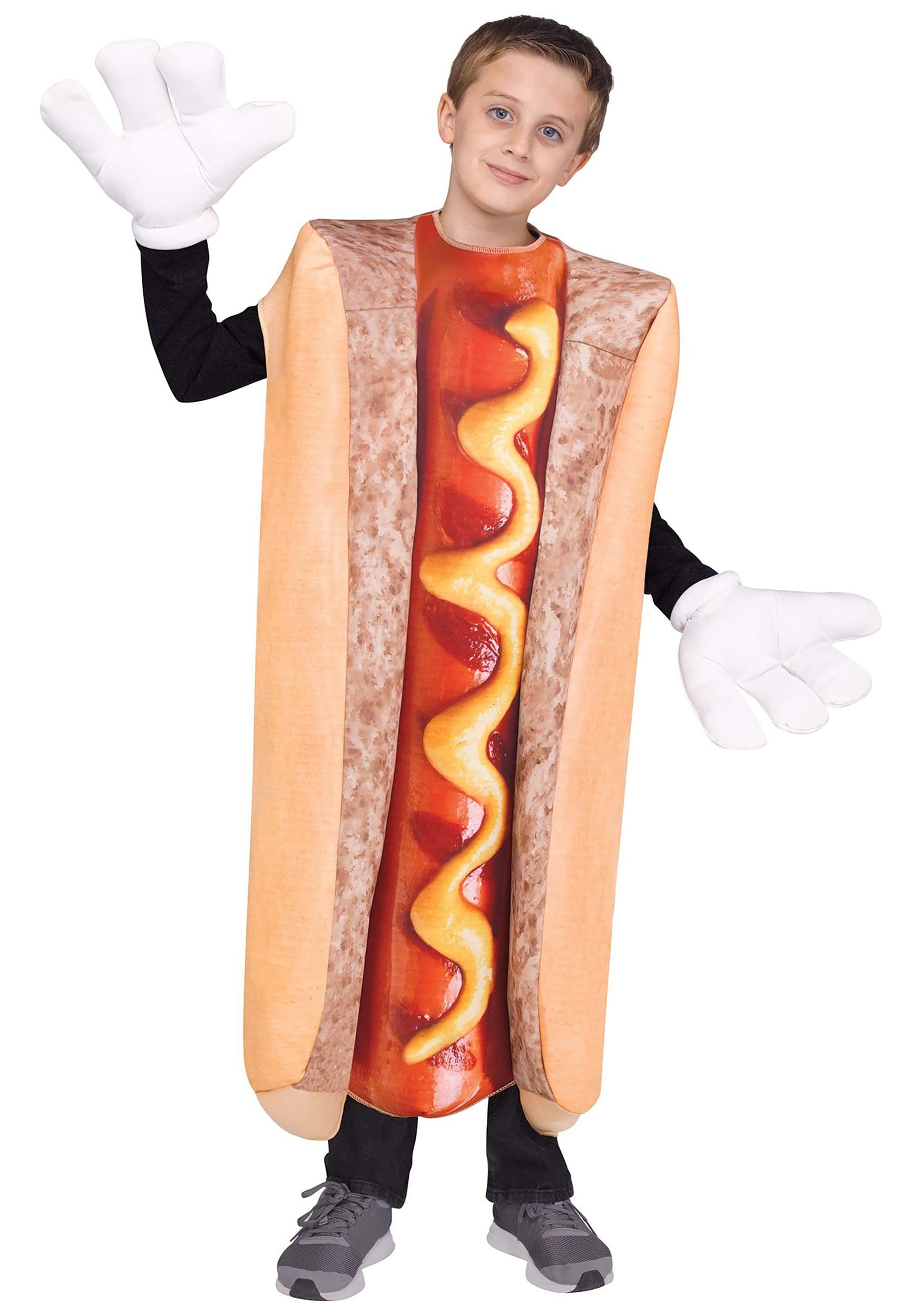 Photoreal Hot Dog Costume for Kids