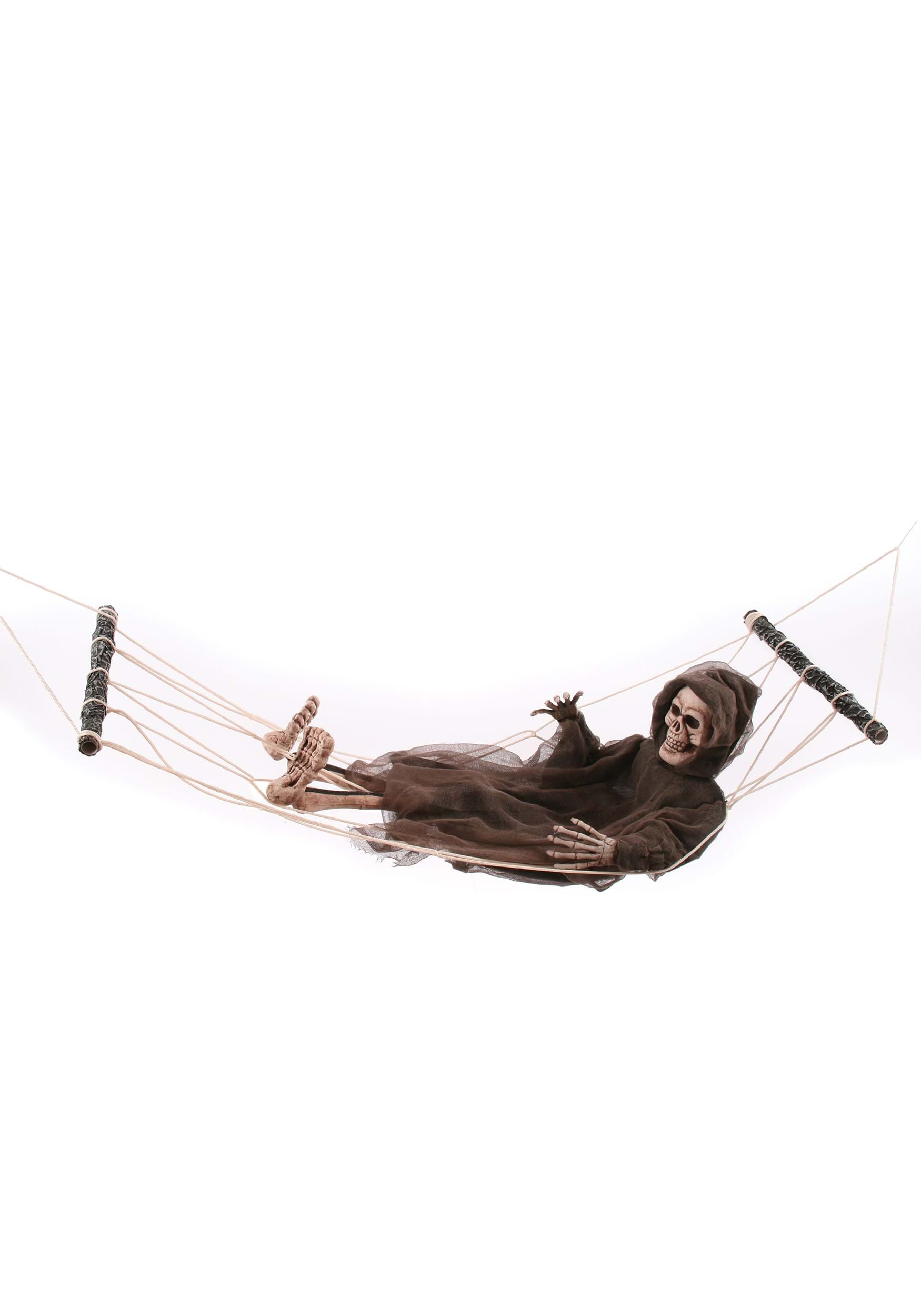 64-Inch Lazy Bones Hammock Reaper Decoration