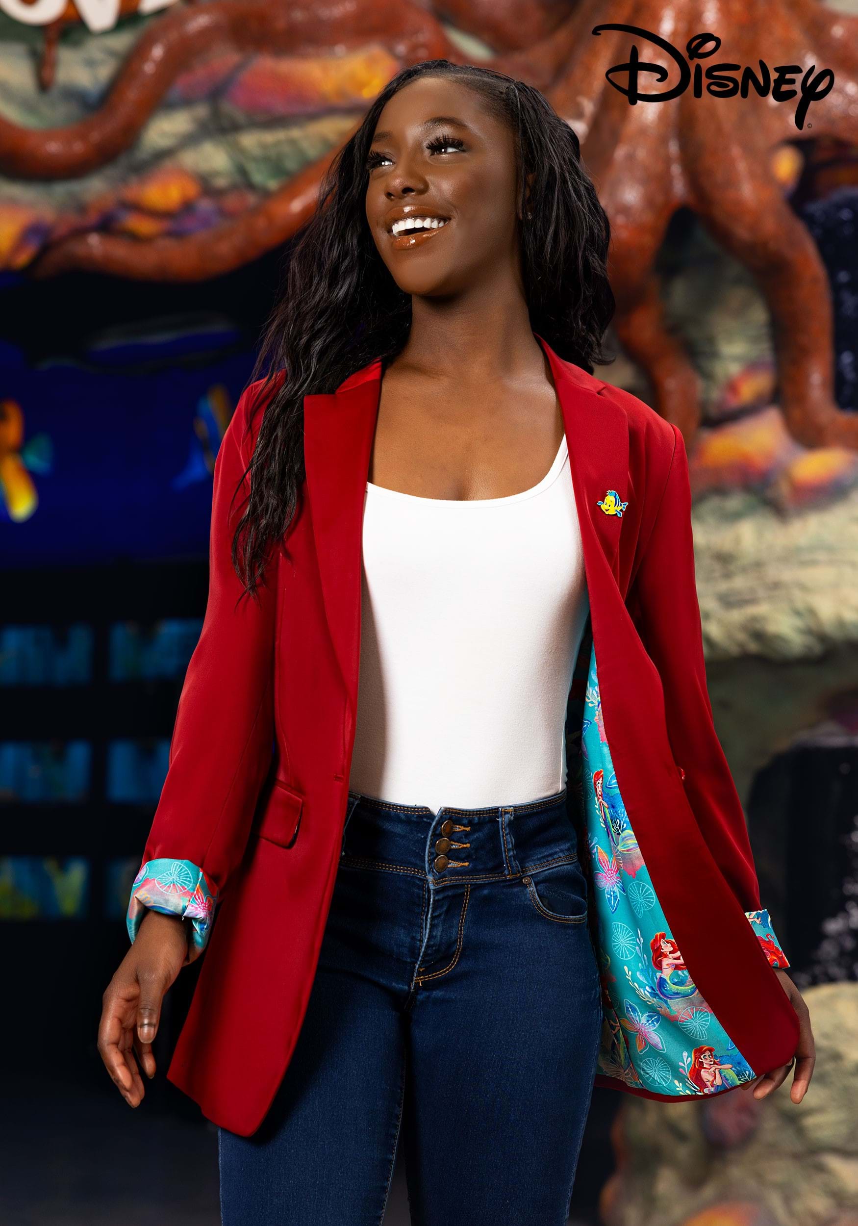 Disney The Little Mermaid Blazer for Women 1 Disney The Little Mermaid Blazer for Women