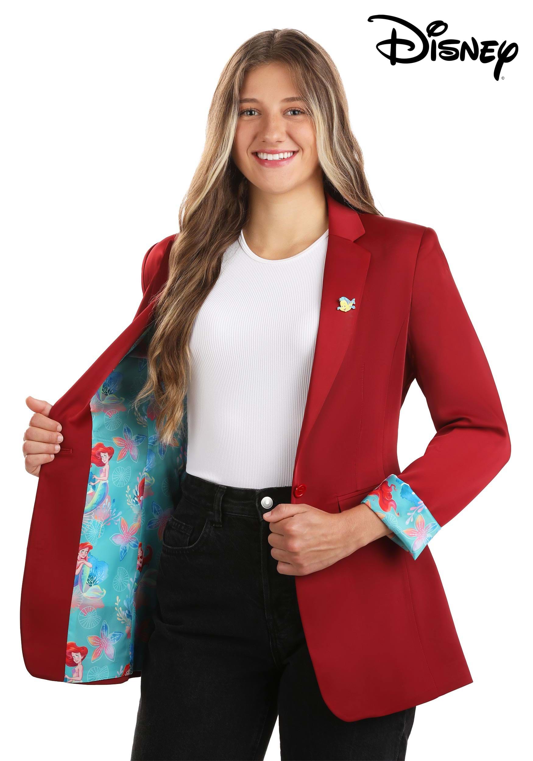 Disney The Little Mermaid Blazer for Women 7 Disney The Little Mermaid Blazer for Women