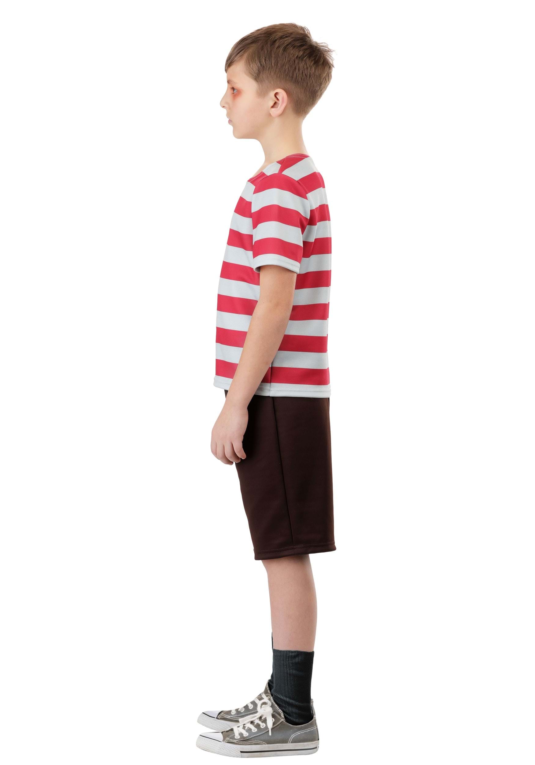 Boy's 2019 Addams Family Pugsley Costume 3 Boy's 2019 Addams Family Pugsley Costume