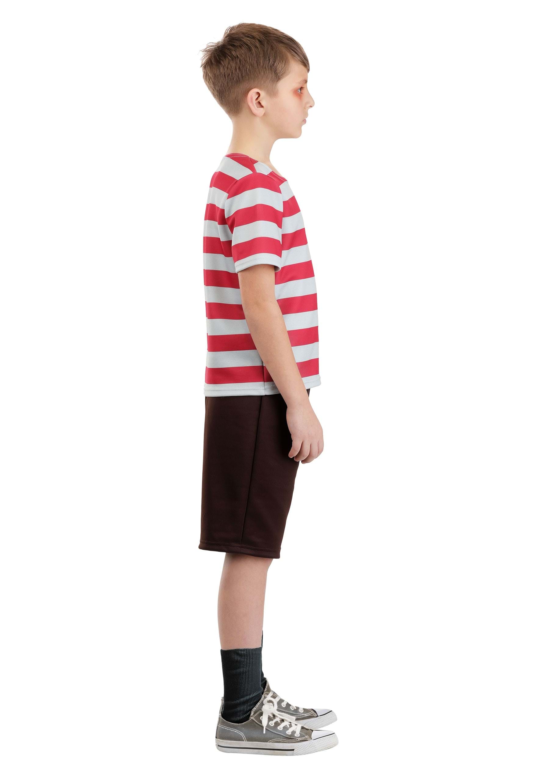 Boy's 2019 Addams Family Pugsley Costume 4 Boy's 2019 Addams Family Pugsley Costume