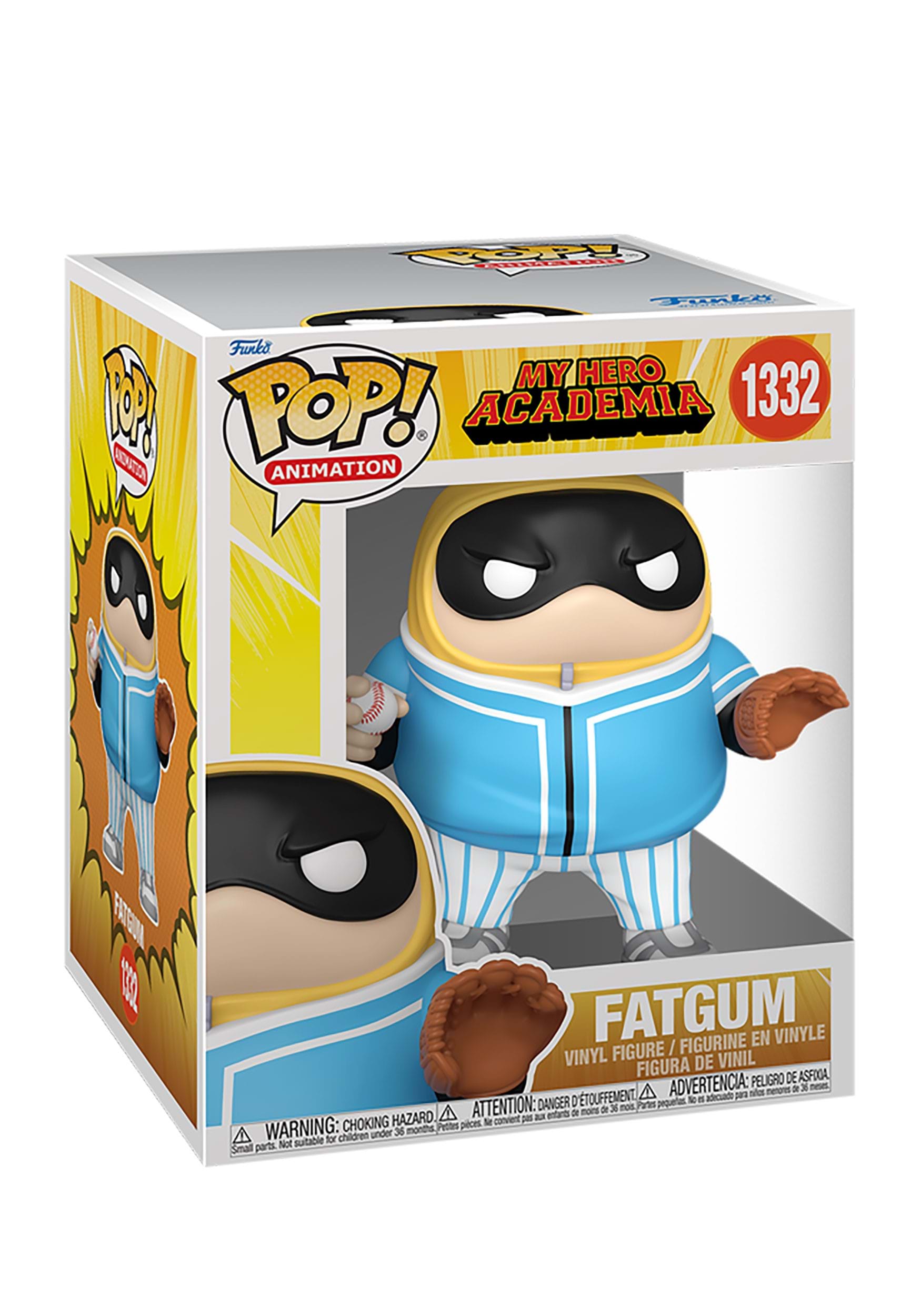 Funko POP! Animation: My Hero Academia - Hero League Baseball Fatgum Vinyl Figure