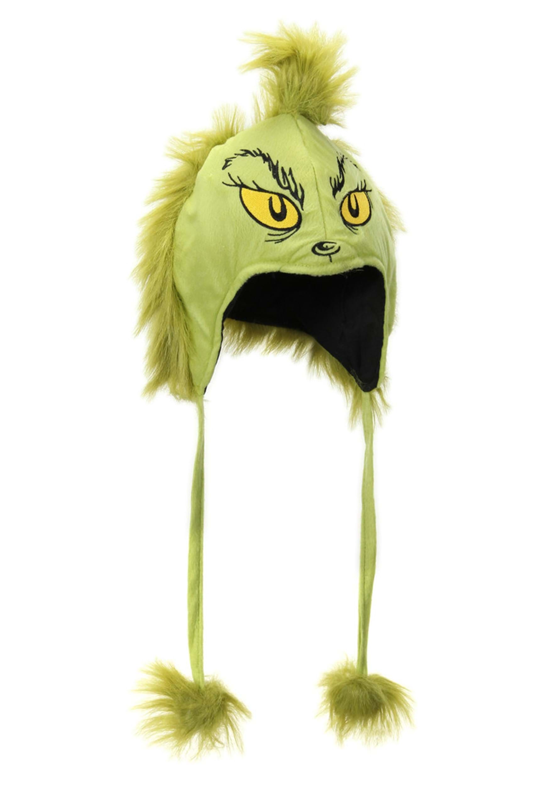 Deluxe Christmas Grinch Hoodie Hat