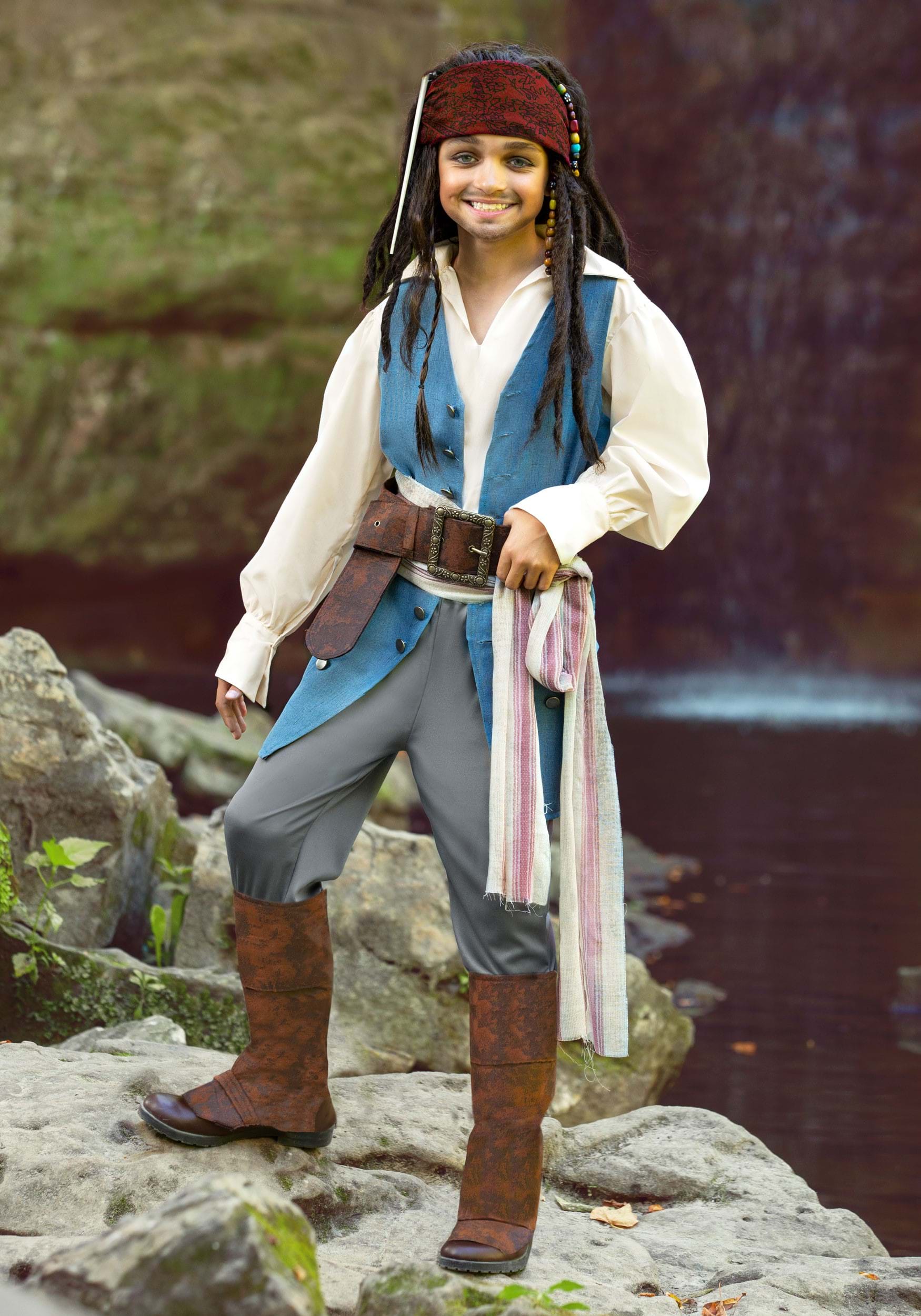 Captain Jack Sparrow Kid's Costume from Disney's Pirates of the Caribbean
