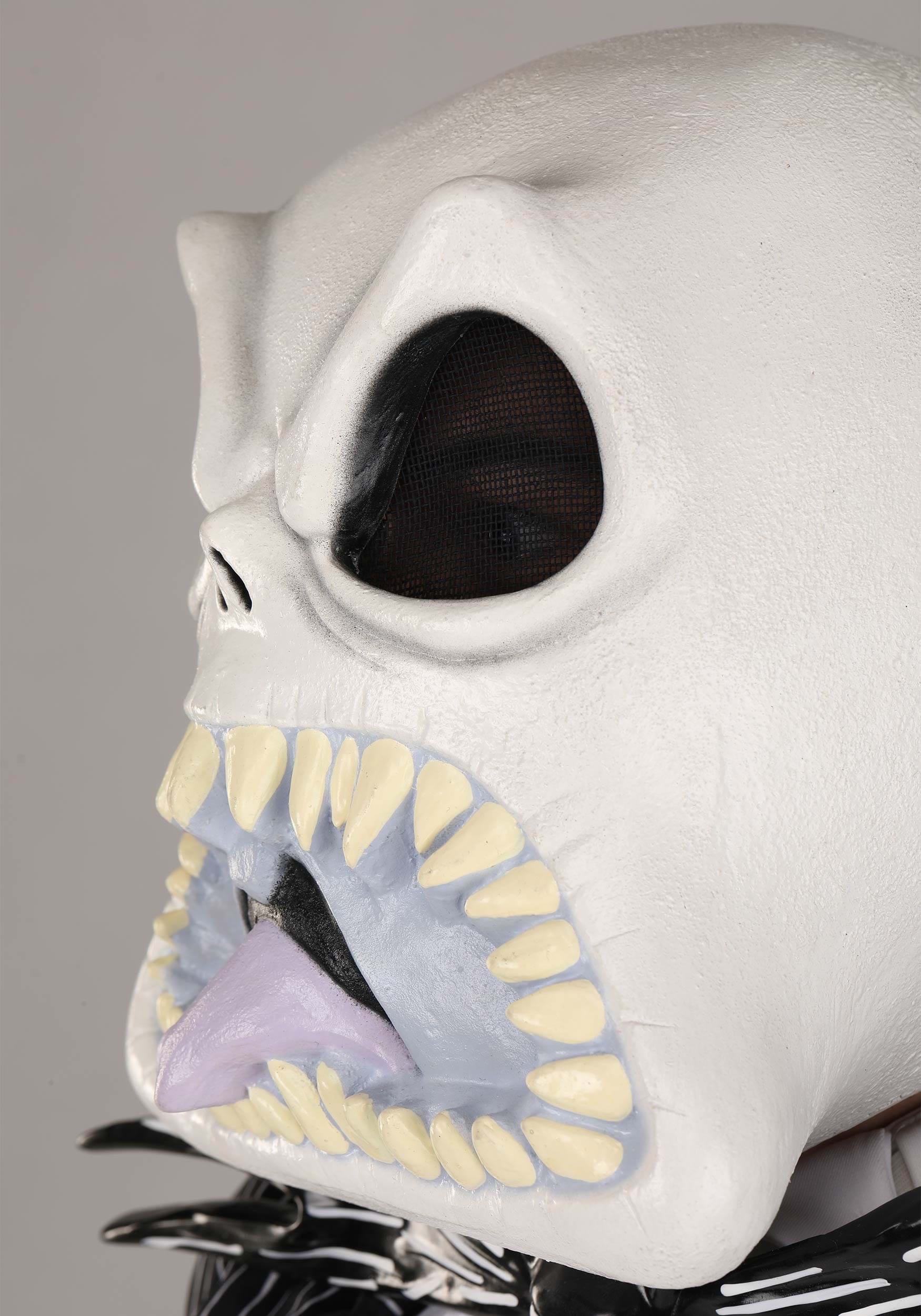 Scary Jack Skellington Deluxe Latex Mask for Adults