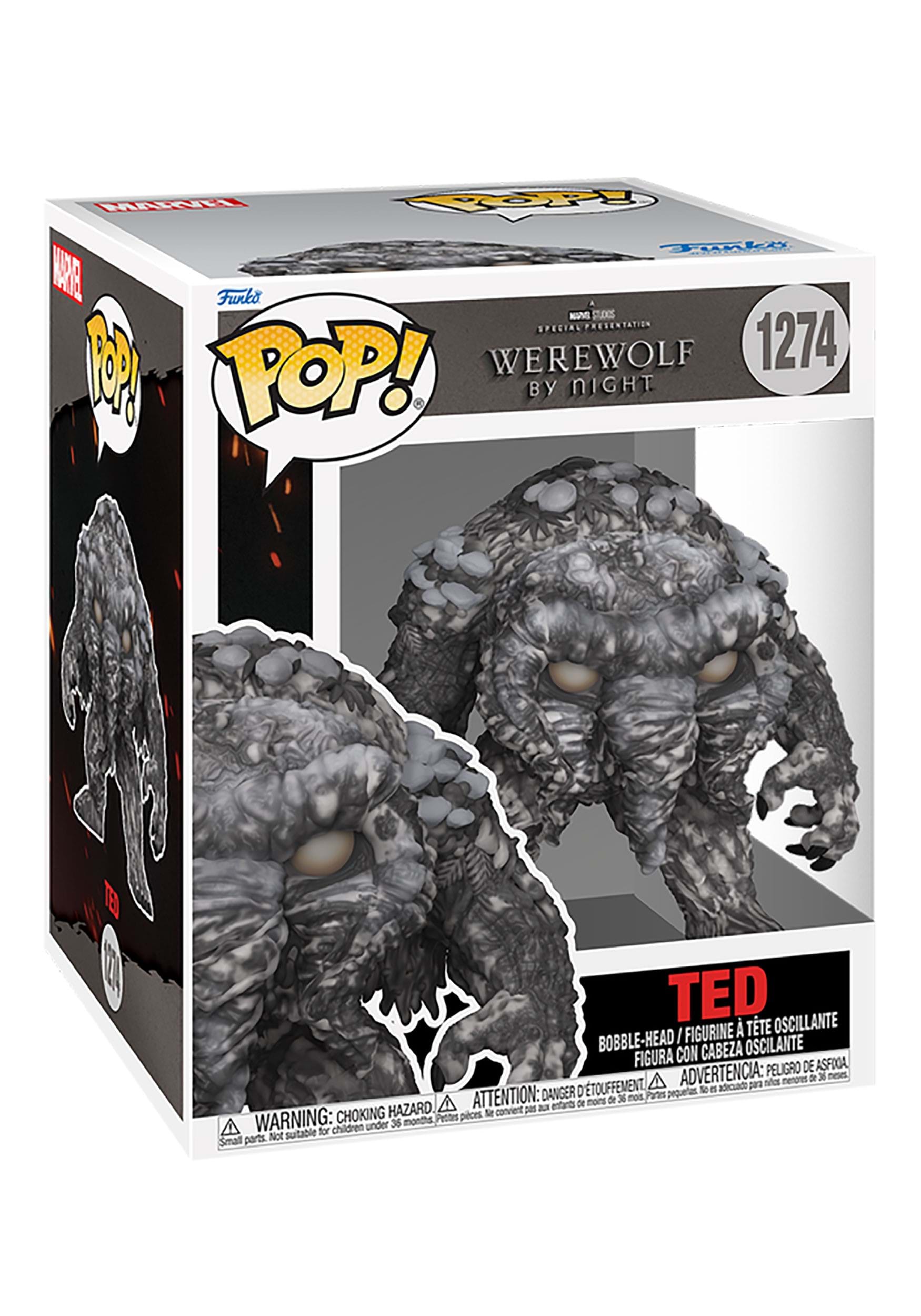 POP! Super: Marvel Werewolf by Night - Ted (Man-Thing) Vinyl Figure