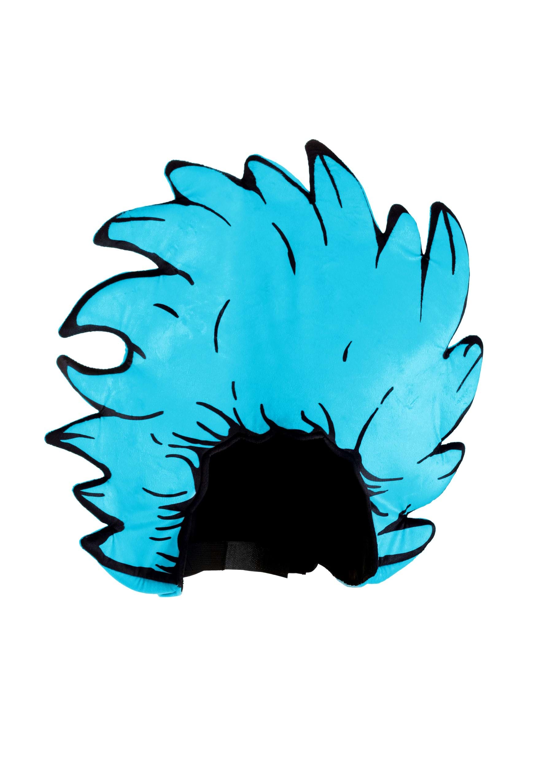 Dr. Seuss Thing 1& 2 Foam Wig for Adults