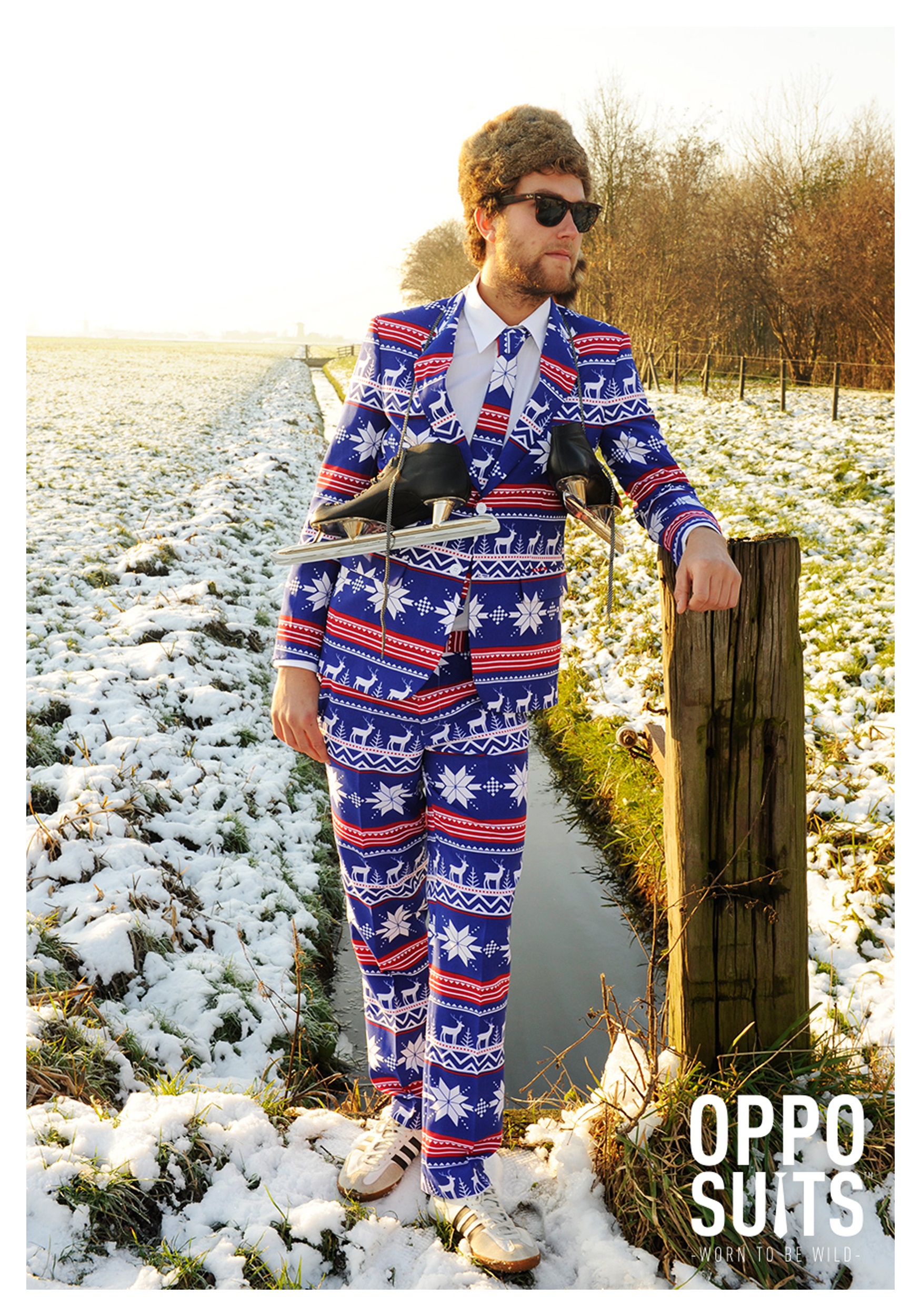 OppoSuits Ugly Christmas Sweater Suit Costume for Men