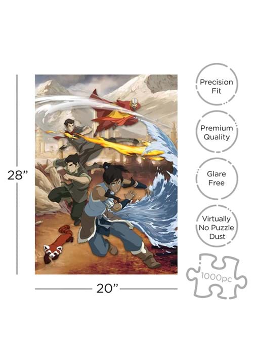 The Legend of Korra Group 1000 Piece Puzzle