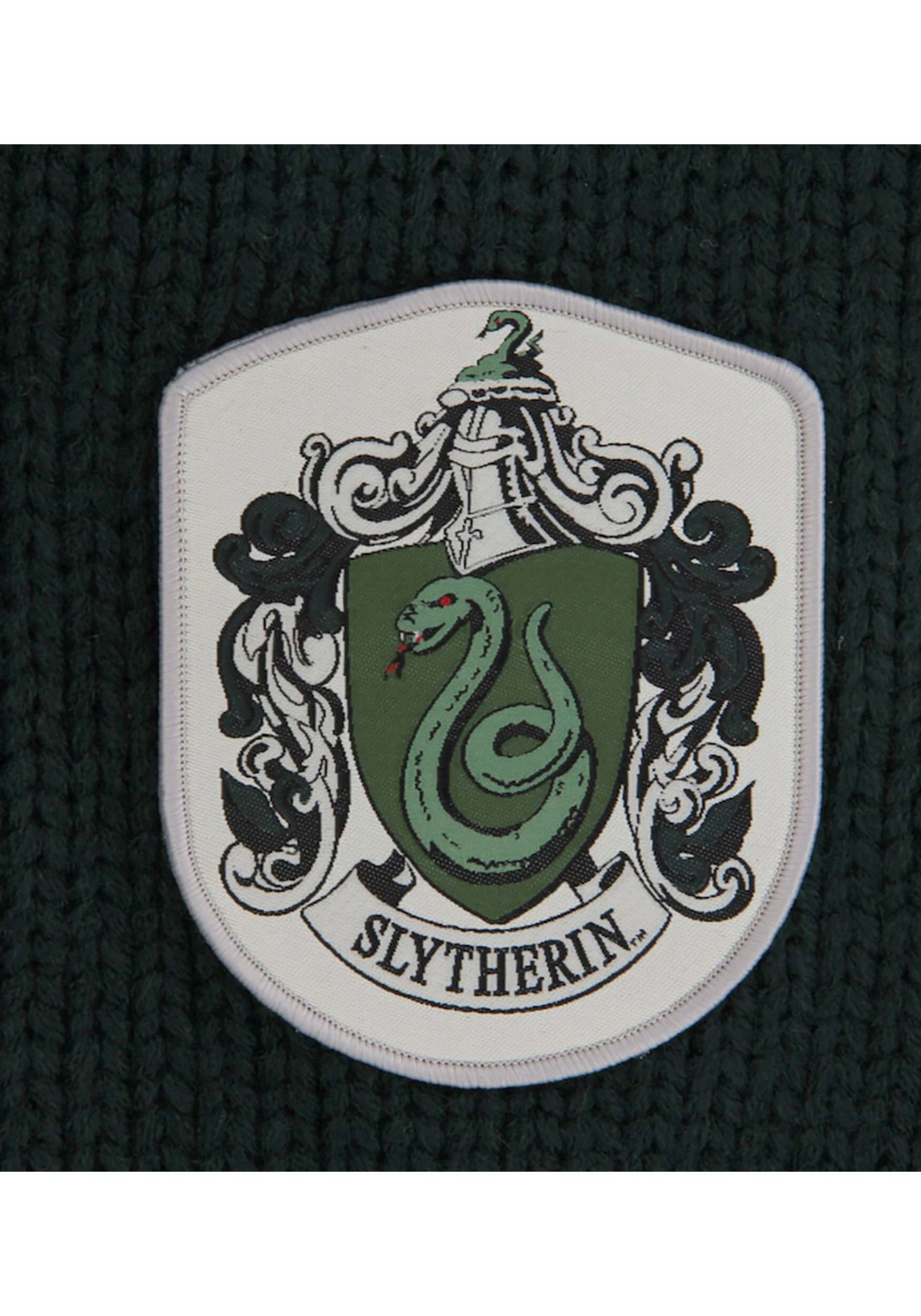 Knit Slytherin Hood