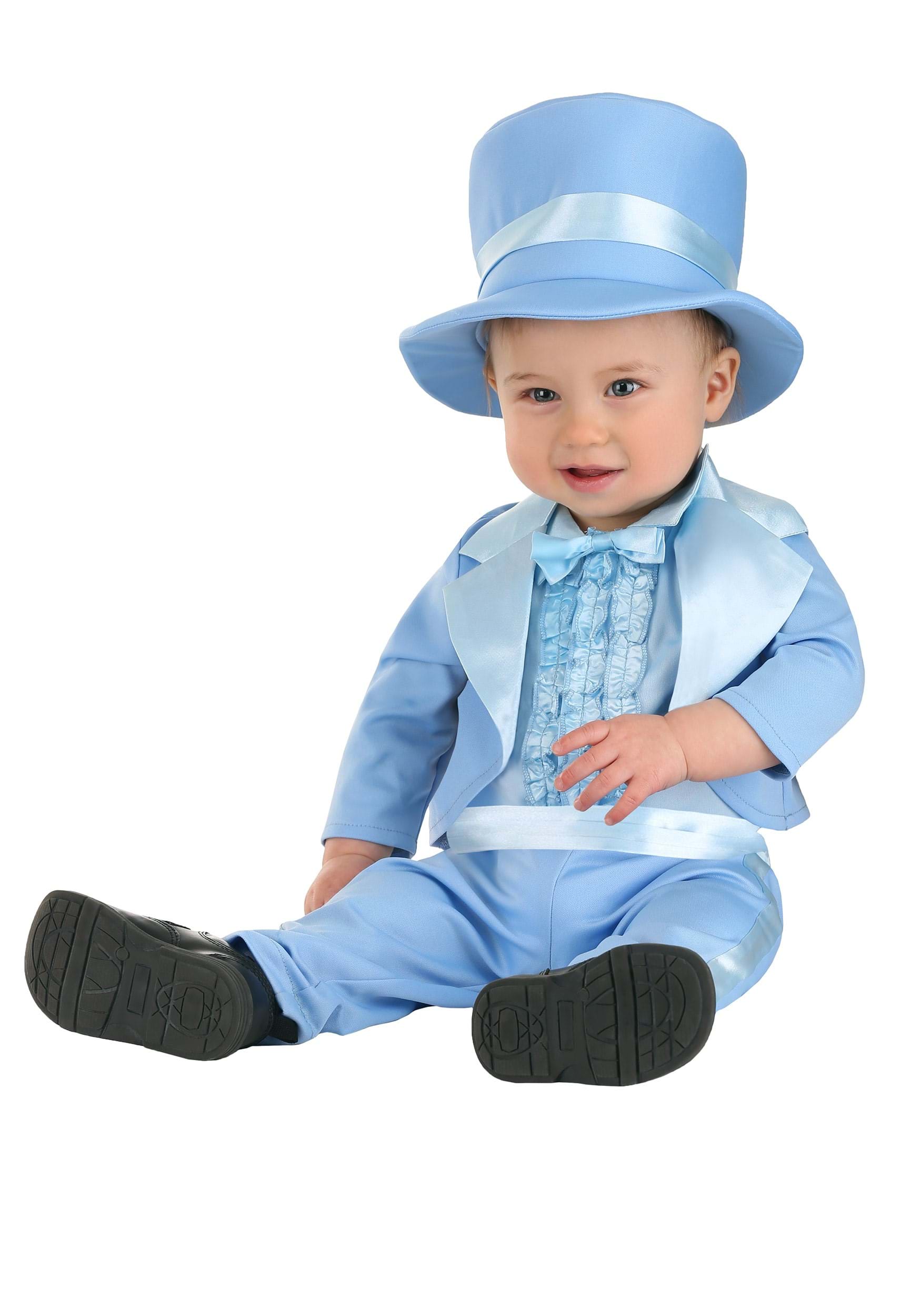 Infant Powder Blue Suit Costume 1 Infant Powder Blue Suit Costume
