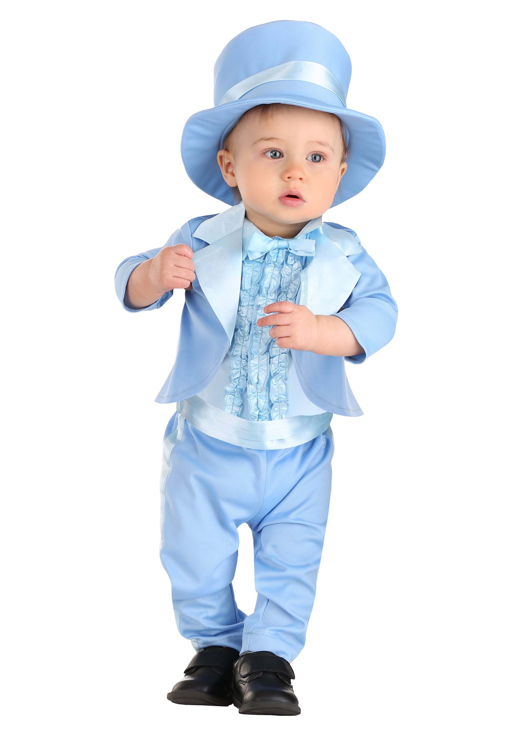 Infant Powder Blue Suit Costume 3 Infant Powder Blue Suit Costume