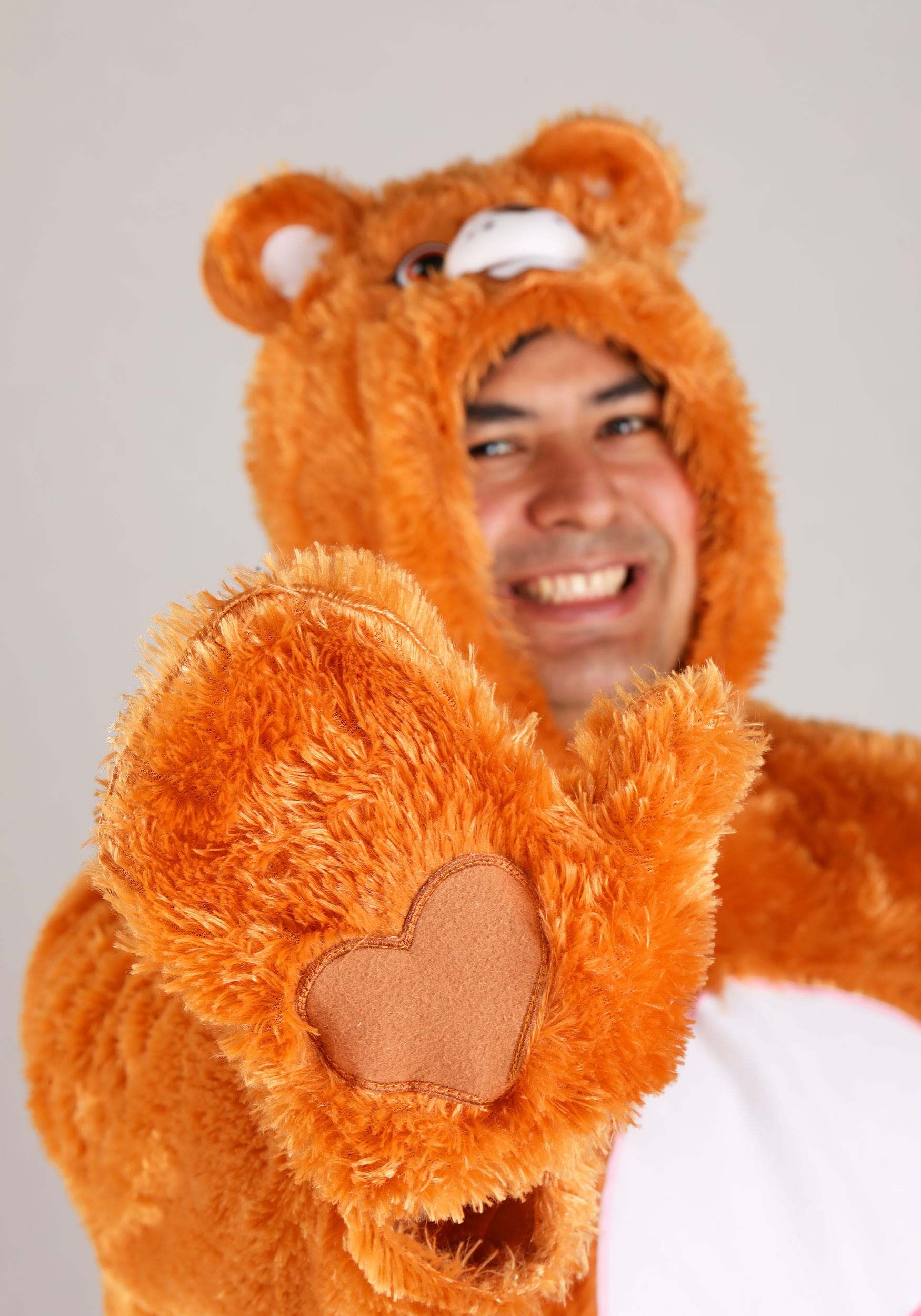 Plus Size Classic Tenderheart Bear Care Bear Costume for Adults