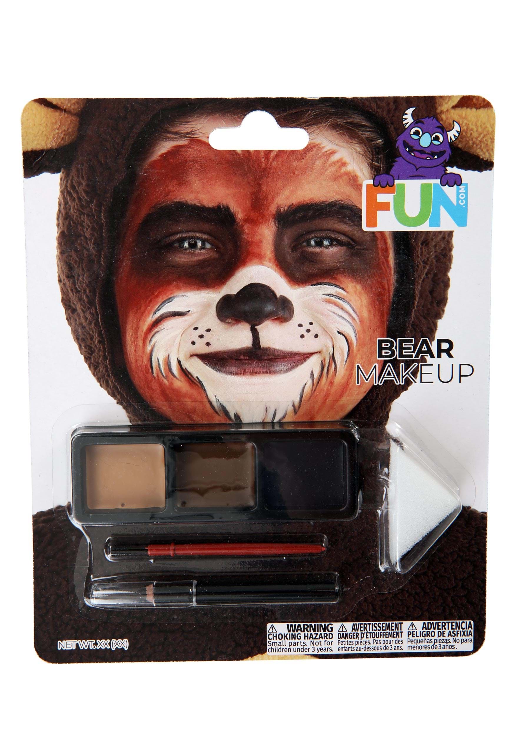 Costume Bear Makeup Kit