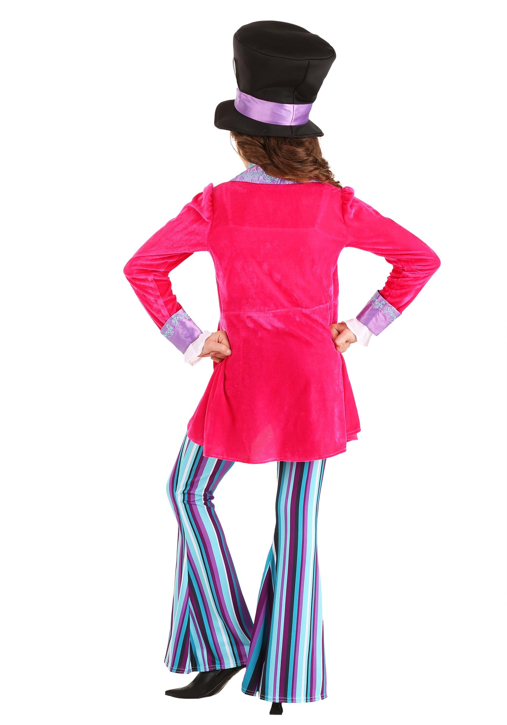 Whimsical Mad Hatter Costume for Girls