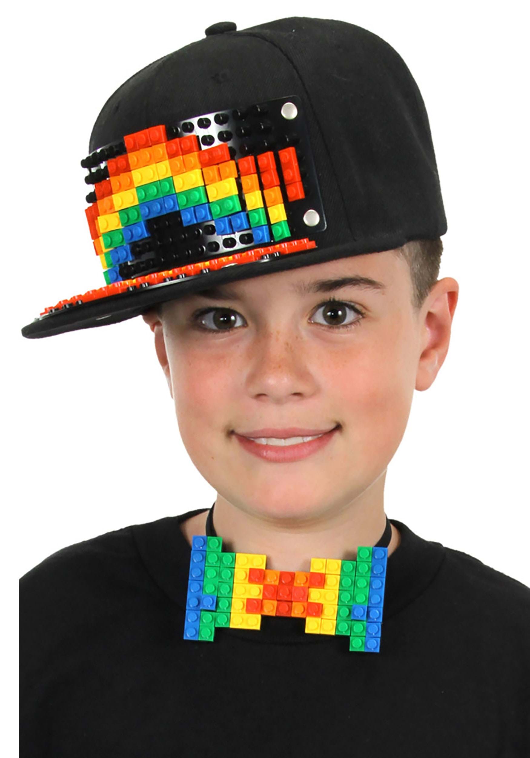 Black Bricky Blocks Snapback