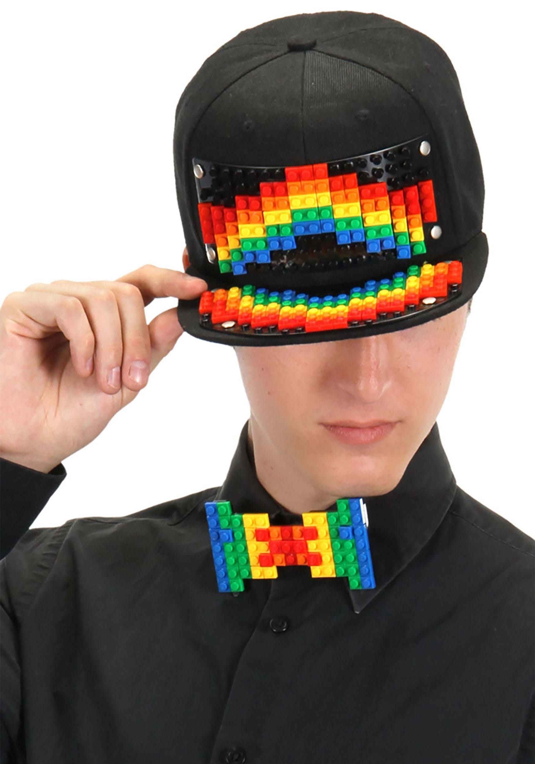 Black Bricky Blocks Snapback