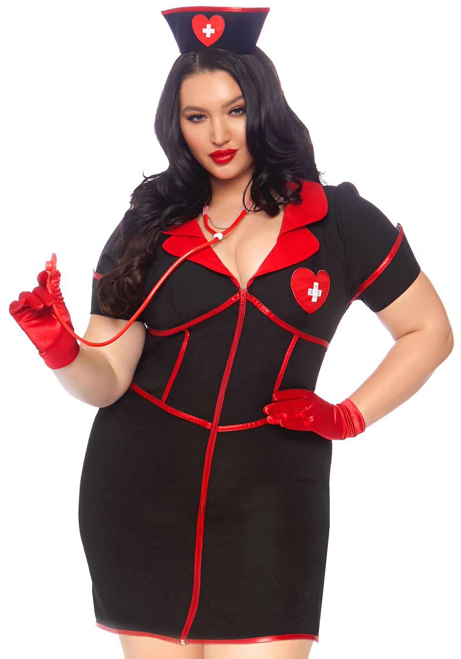 Plus Size Bedside Babe Women's Costume