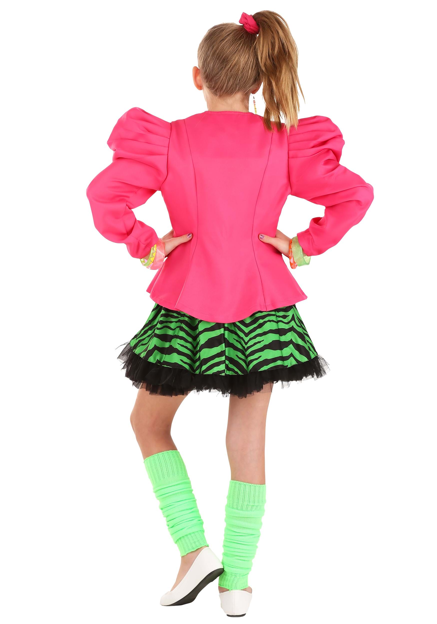 80s Valley Girl Girl's Costume