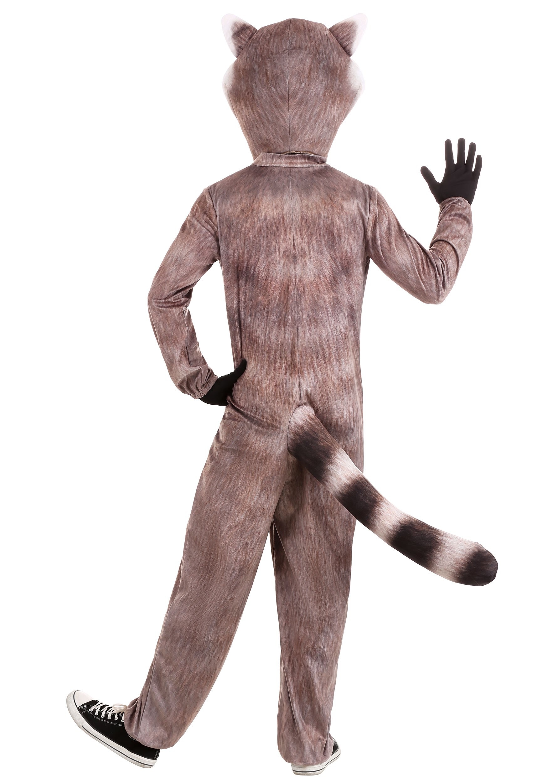 Realistic Raccoon Costume for Adults