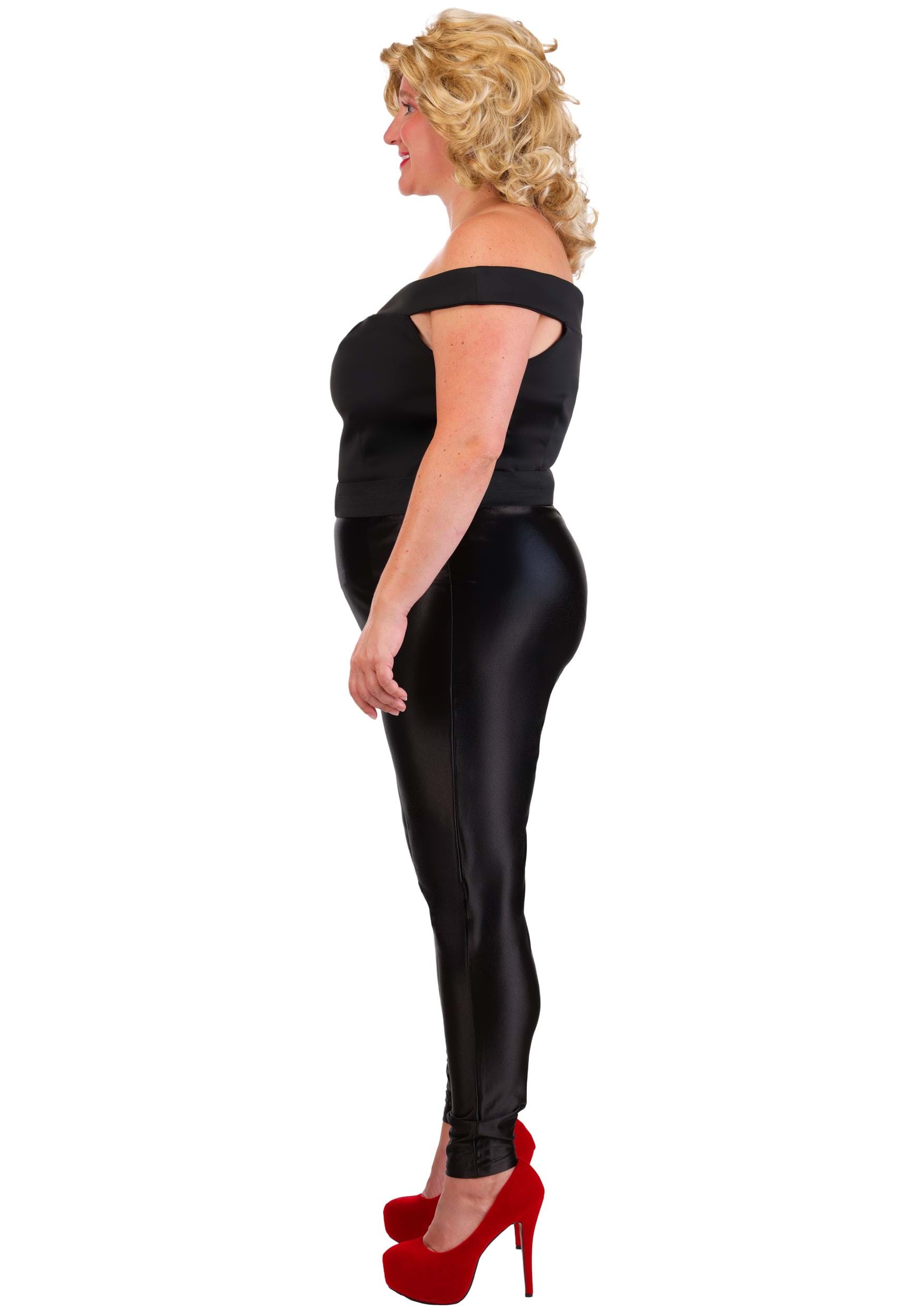 Women's Plus Size Deluxe Grease Bad Sandy Costume